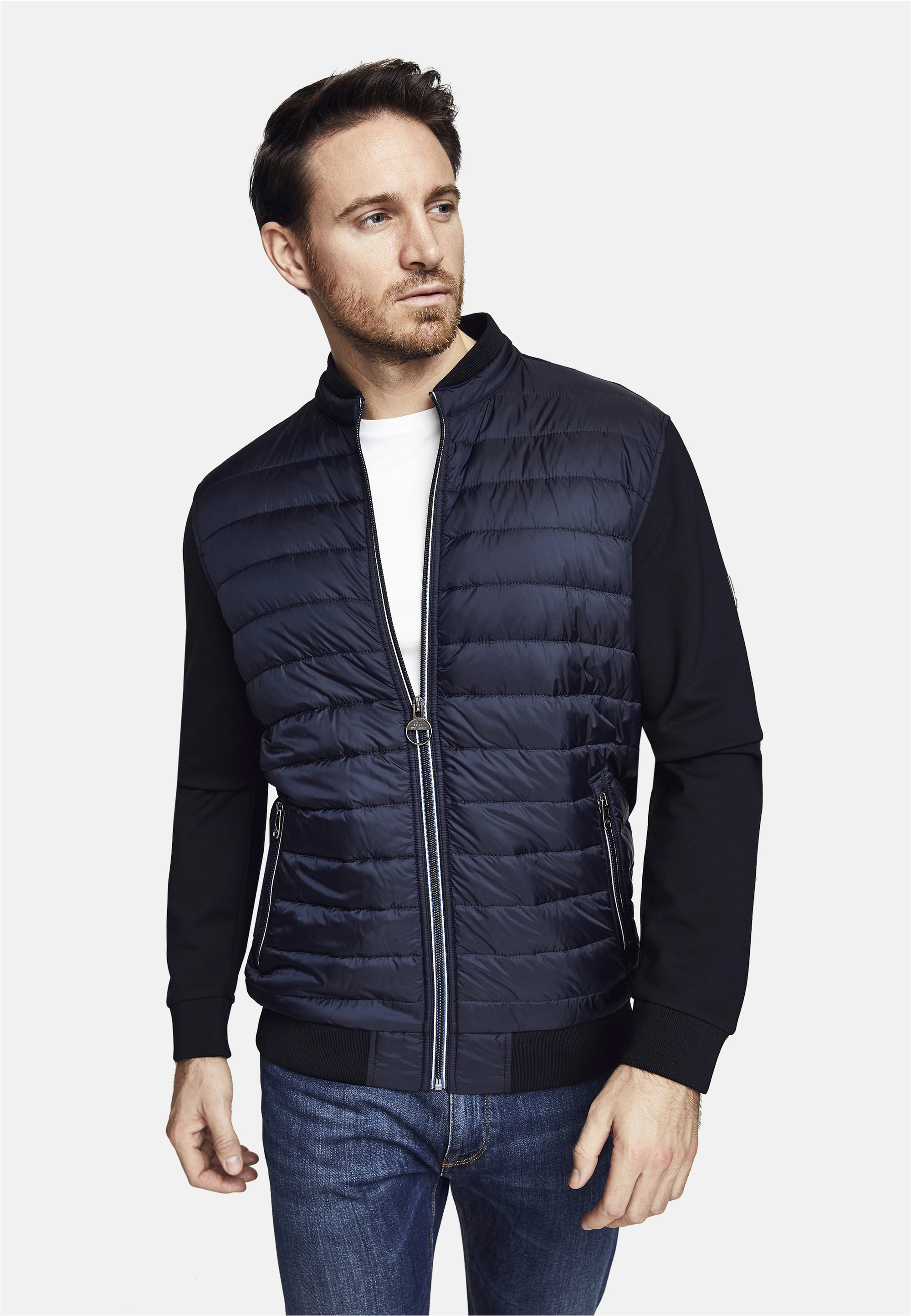 New Canadian Outdoorjacke, im Materialmix günstig online kaufen