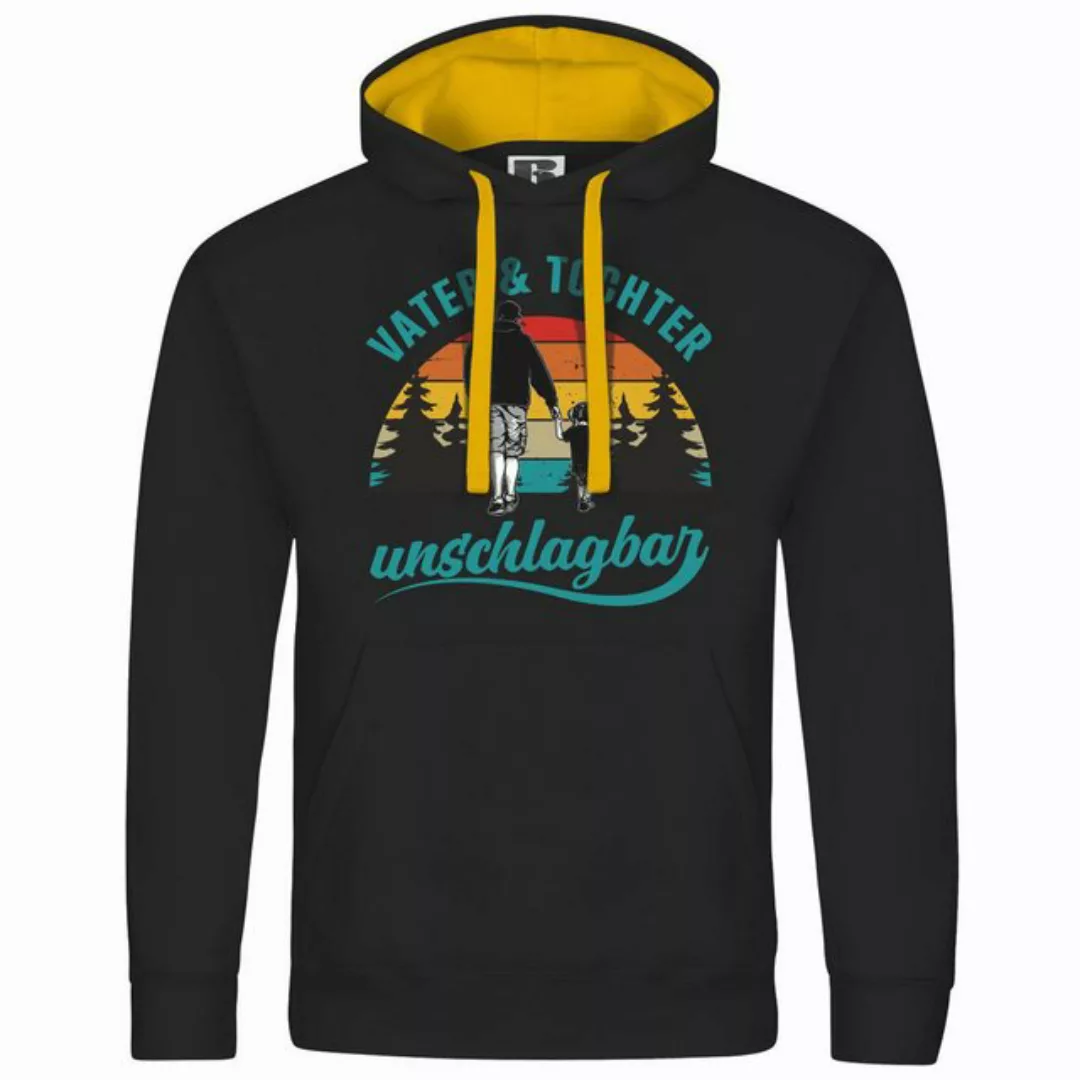 deinshirt Kapuzenpullover Herren Kapuzenpullover Vater und Tochter Unschlag günstig online kaufen