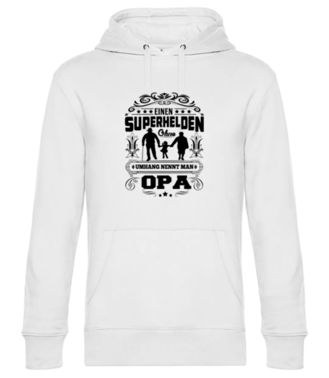 Opa Superheld Ohne Umhang · Unisex Premium Hoodie günstig online kaufen