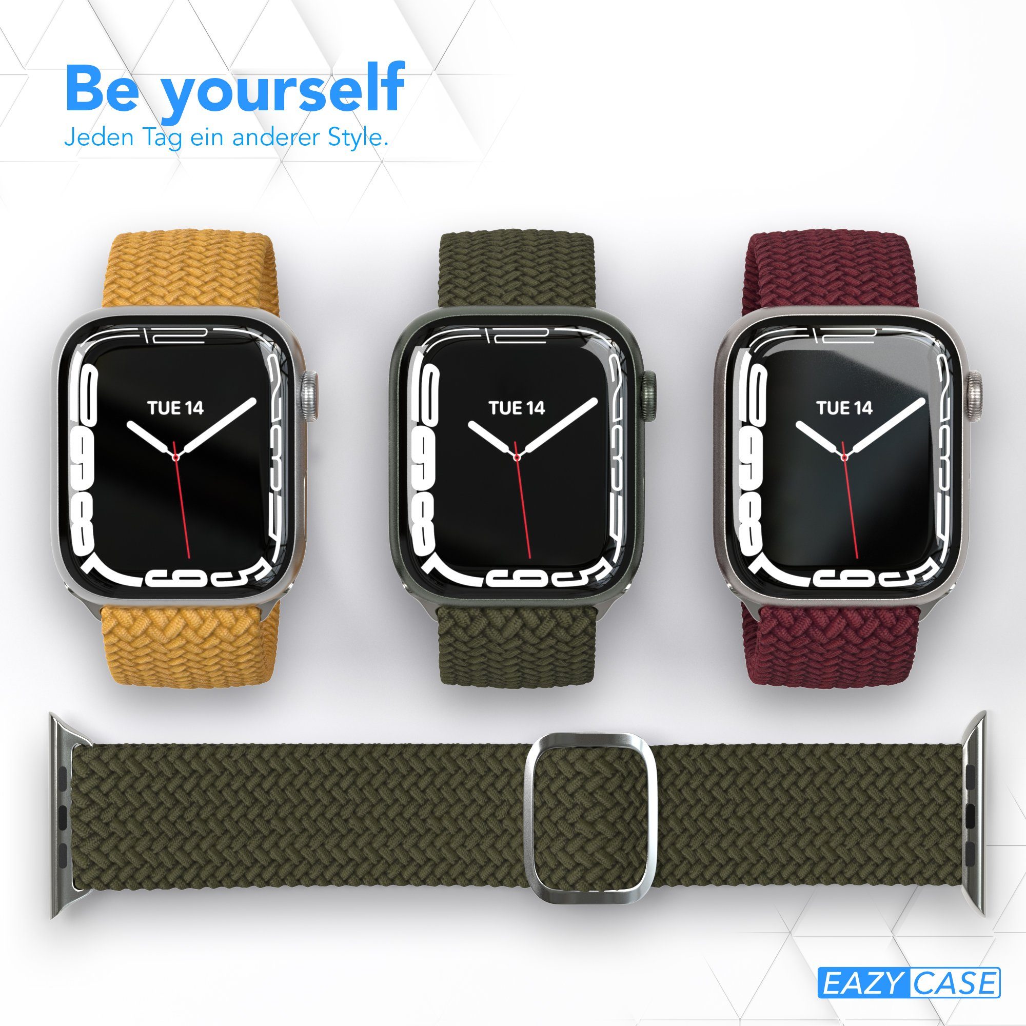 EAZY CASE Uhrenarmband Flechtband für iWatch günstig online kaufen