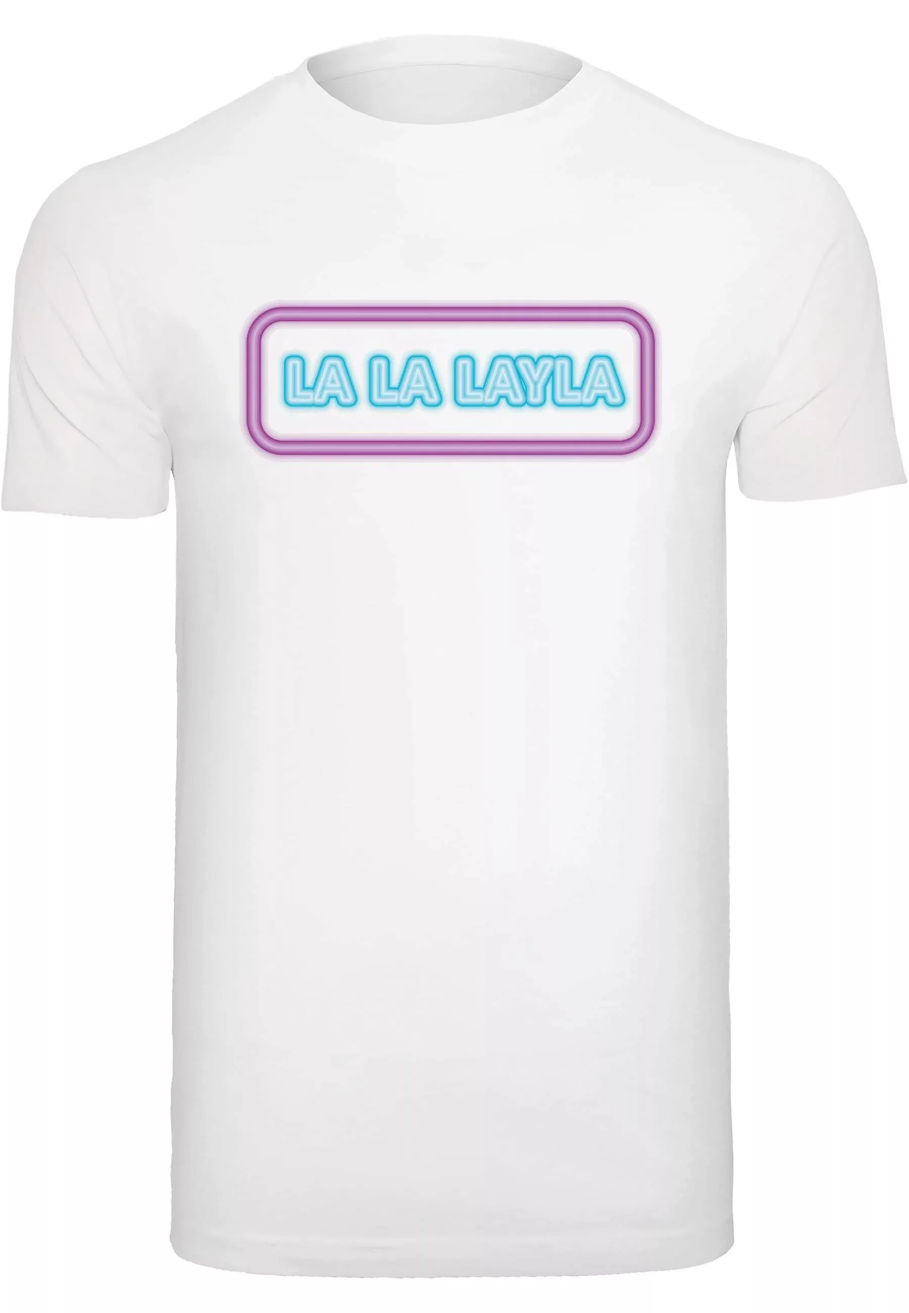 Merchcode T-Shirt "Merchcode Herren LA LA LAYLA T-Shirt" günstig online kaufen