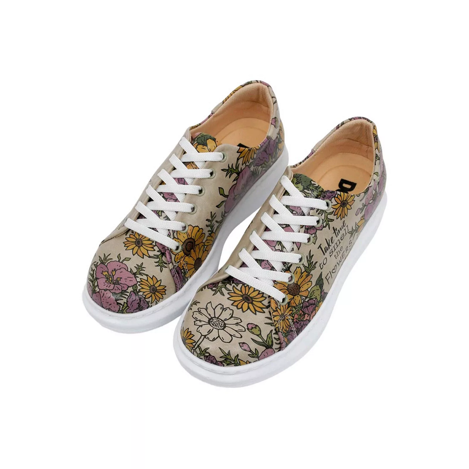 DOGO Plateausneaker "Damen Myra Smell The Flowers Vegan Damen Sneaker / Fem günstig online kaufen