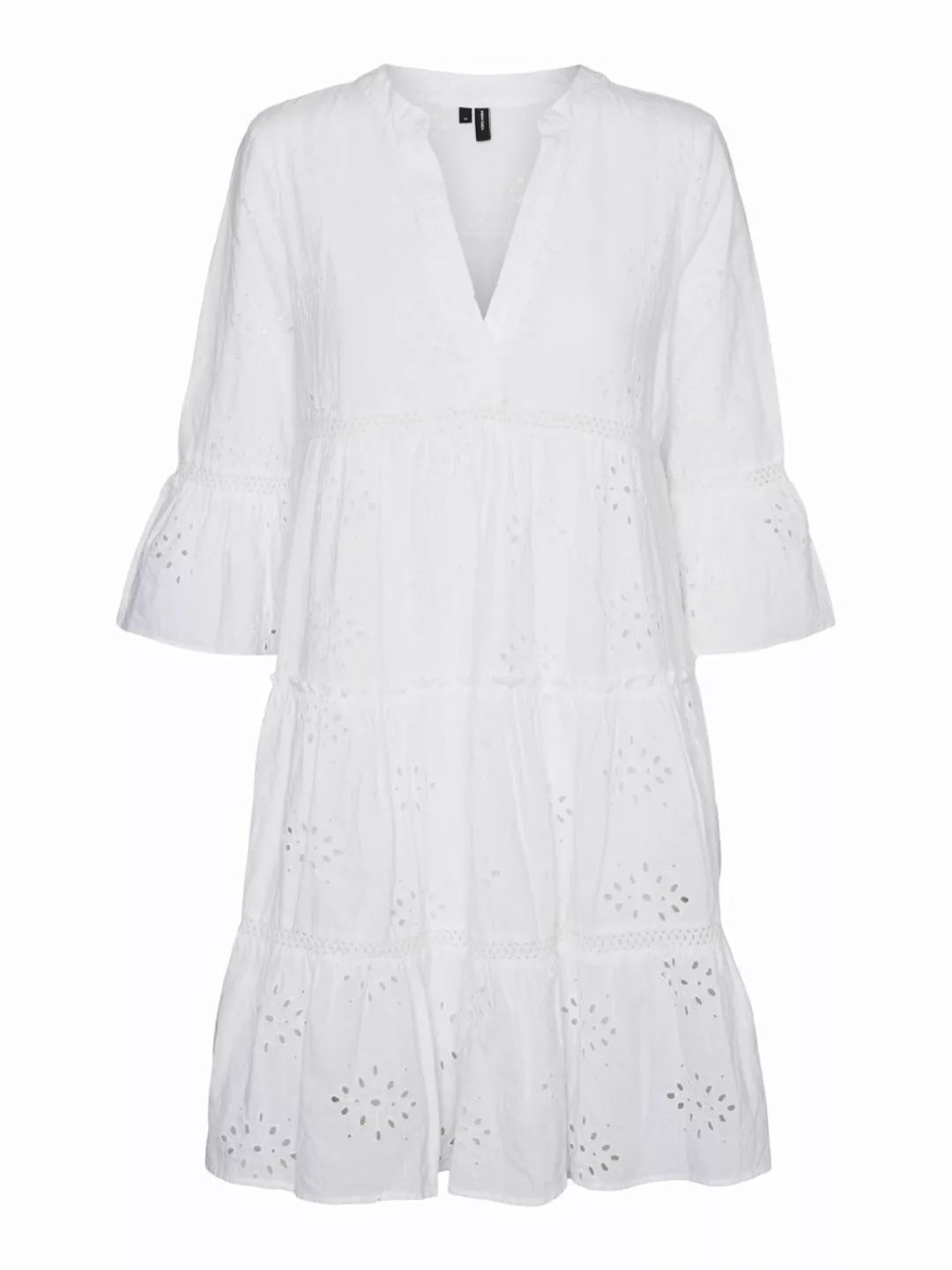 VERO MODA Besticktes Minikleid Damen White günstig online kaufen