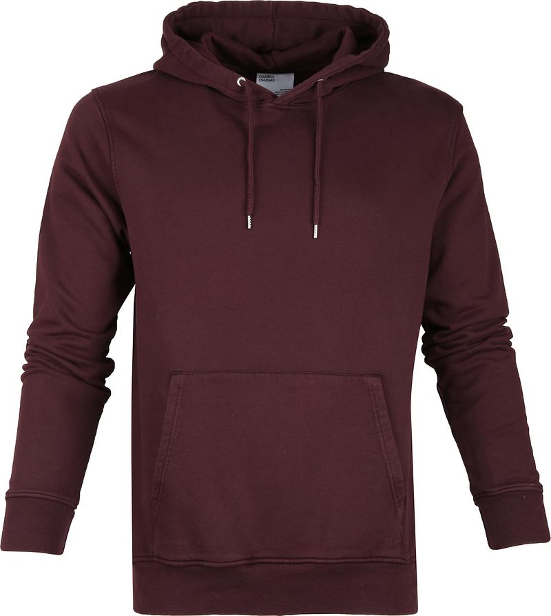 Colorful Standard Organic Hoodie Burgunder - Größe L günstig online kaufen