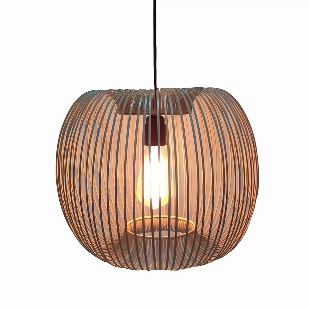 Deckenlampe 35 X 35 X 28 Cm Metall Creme günstig online kaufen