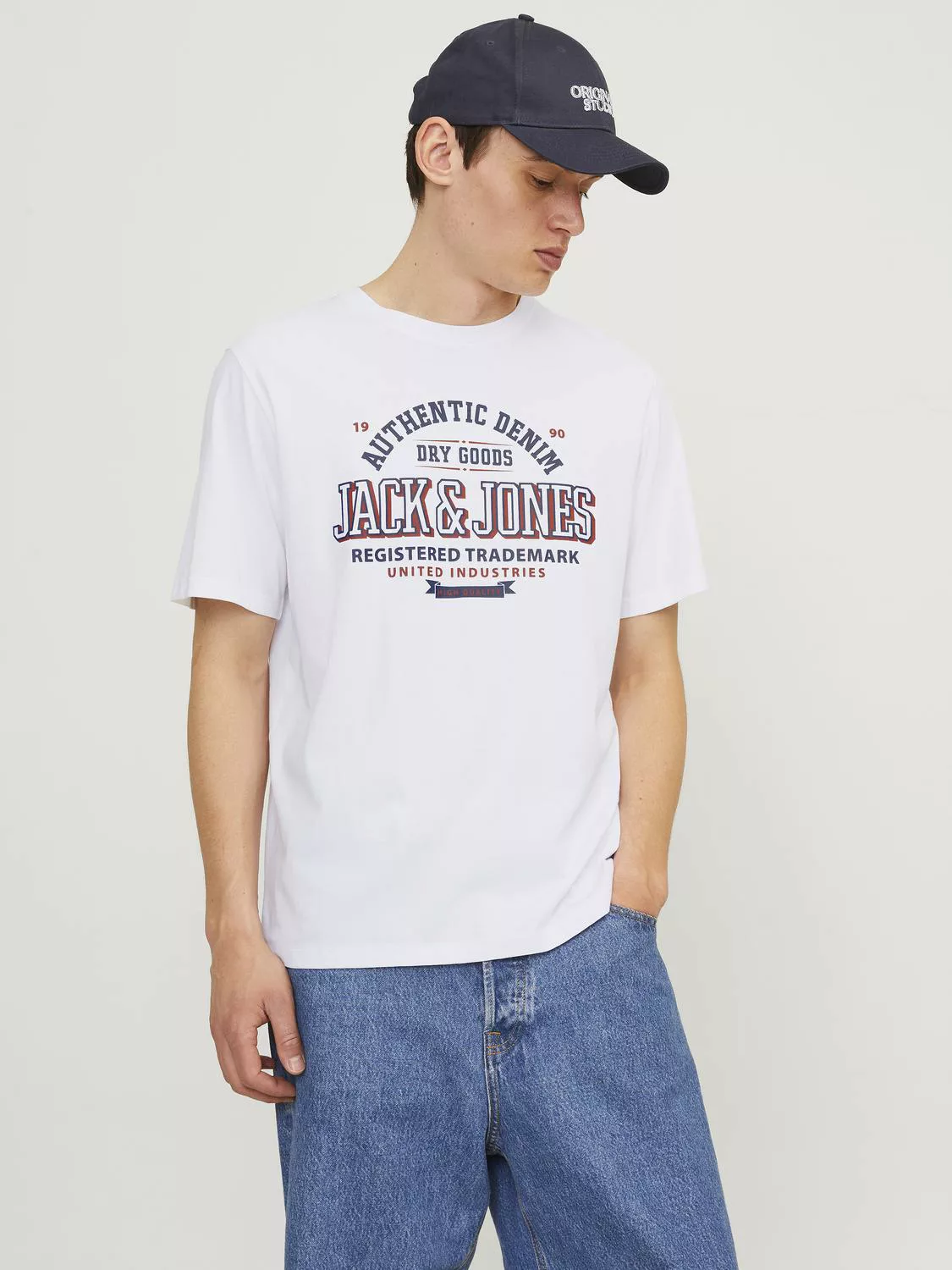 Jack & Jones Rundhalsshirt JJELOGO TEE SS O-NECK 2 COL AW24 SN günstig online kaufen