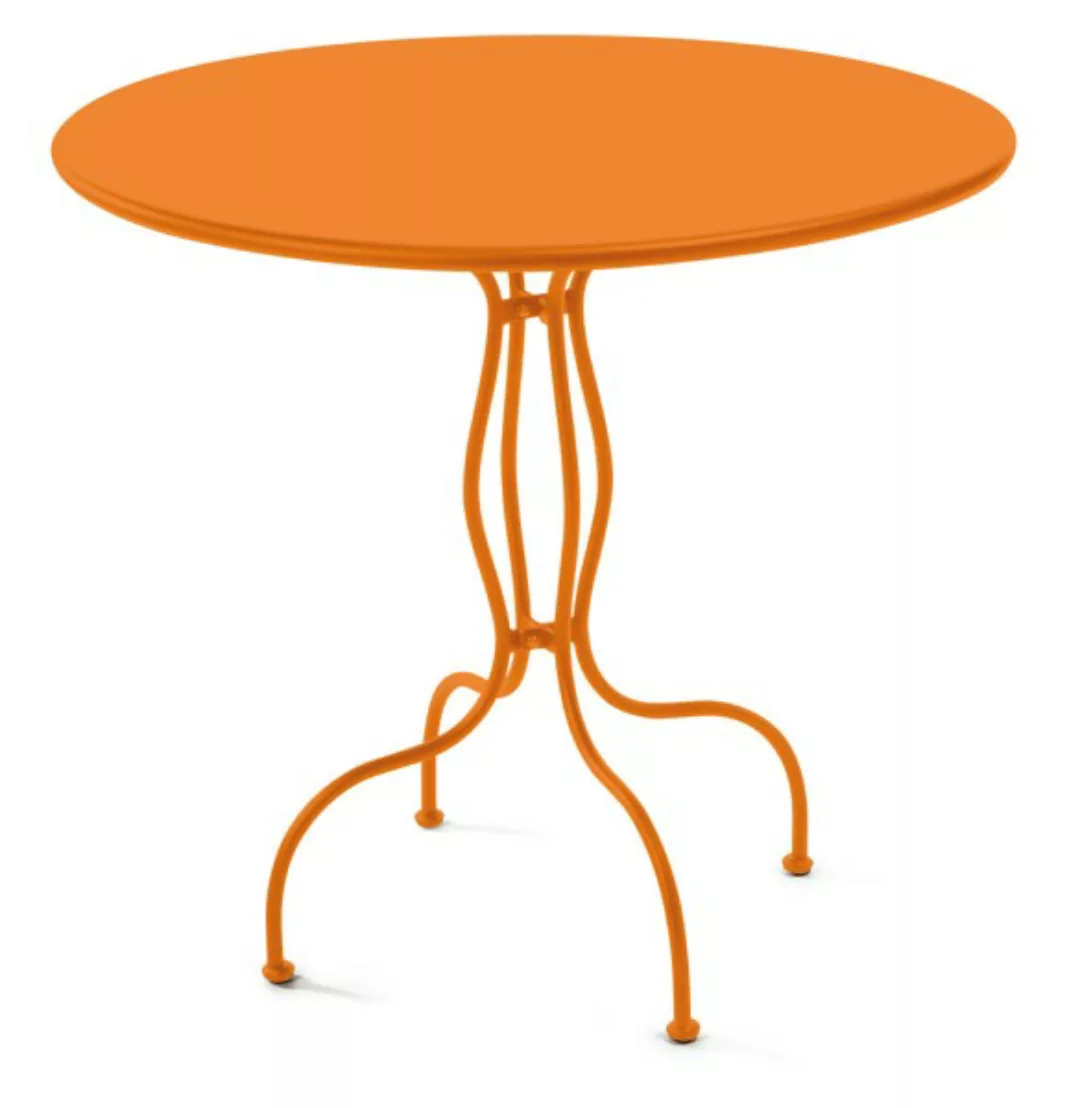 Balkontisch Rondo Ø 80 cm orange günstig online kaufen