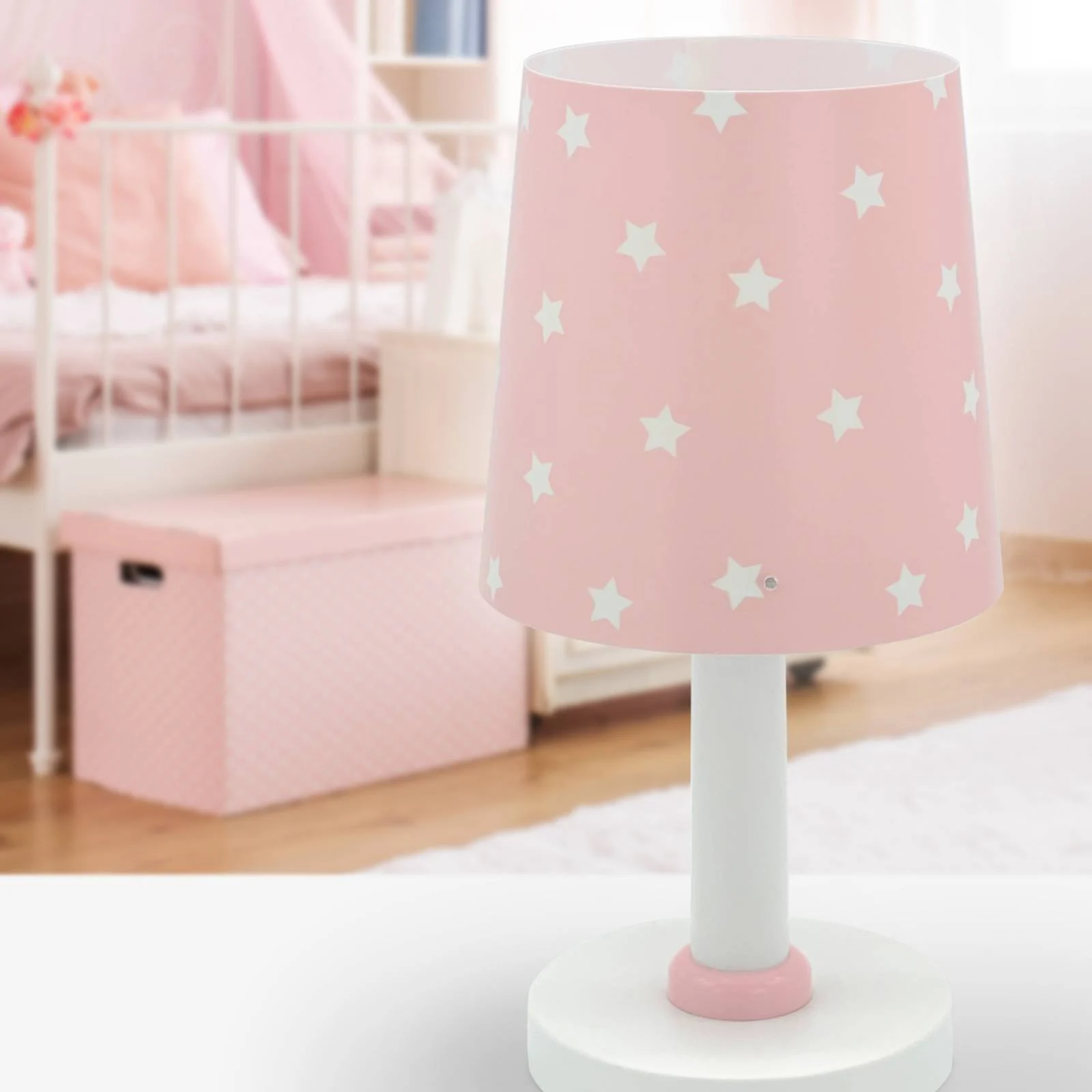 Dalber Star Light Kinder-Tischleuchte pink günstig online kaufen