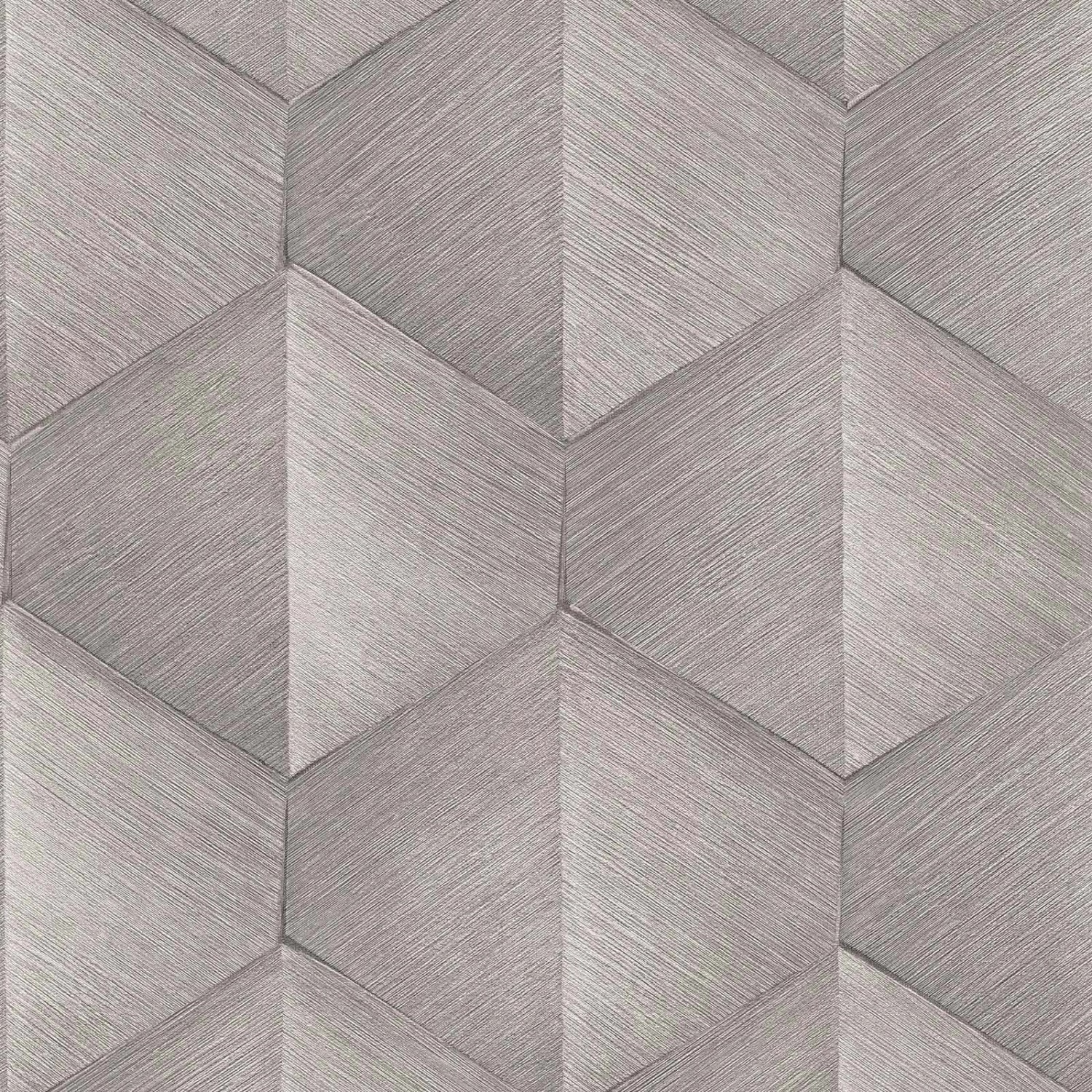 Bricoflor Lila Tapete Geometrisch in 3D Optik Ideal für Wohnzimmer und Essz günstig online kaufen