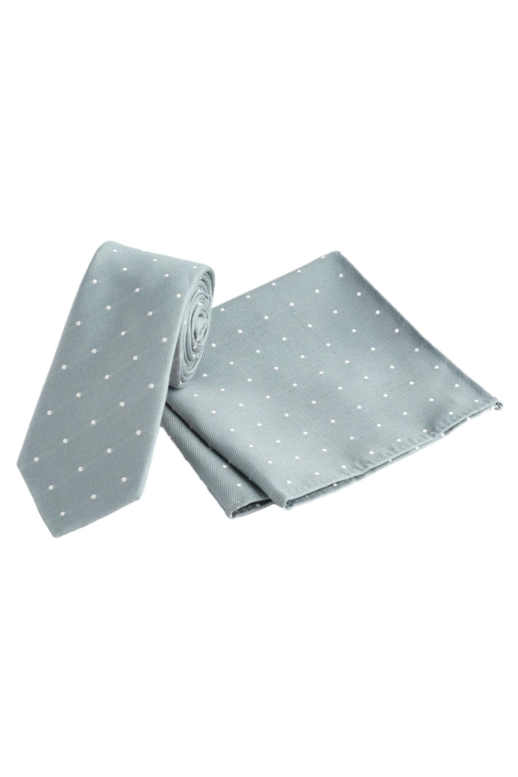 Next Krawatte Krawatte und Einstecktuch, Set günstig online kaufen