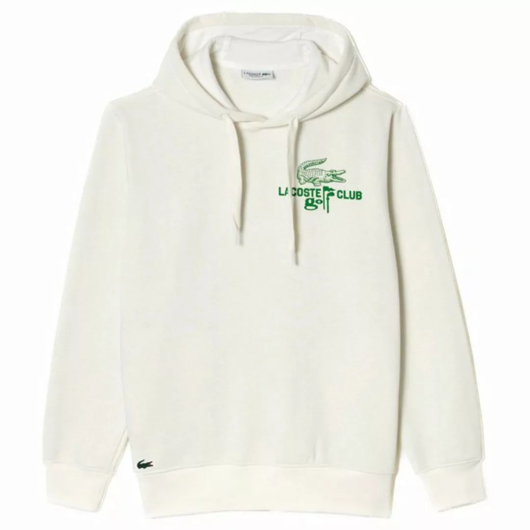 Lacoste Kapuzenpullover Lacoste Logo Hoodie Weiss günstig online kaufen