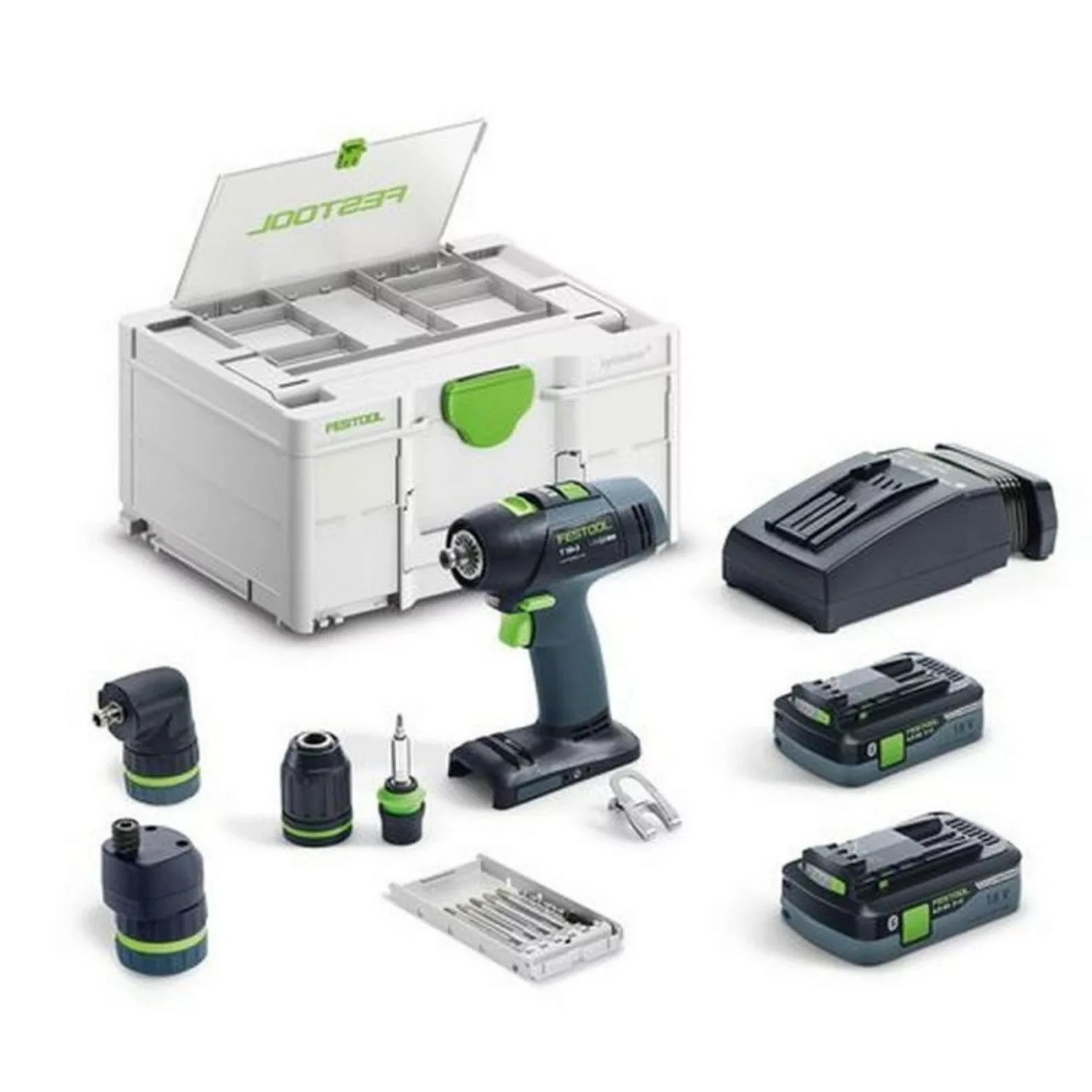 Festool Akku-Bohrschrauber T 18+3 HPC 4,0 I-Set - 577609 günstig online kaufen