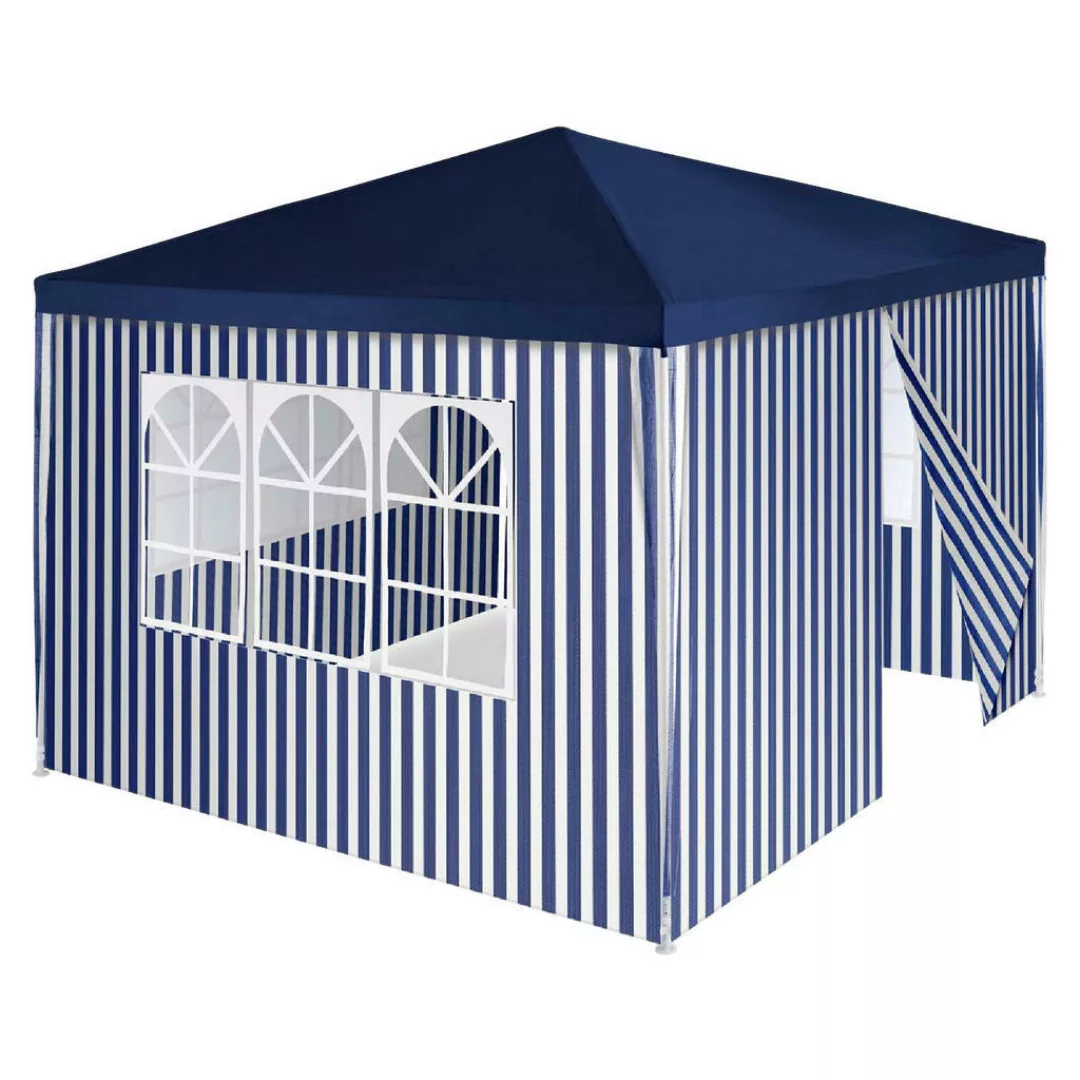 VCM Pavillon royalblau Polyester-Mischgewebe B/H/L: ca. 300x187x300 cm günstig online kaufen