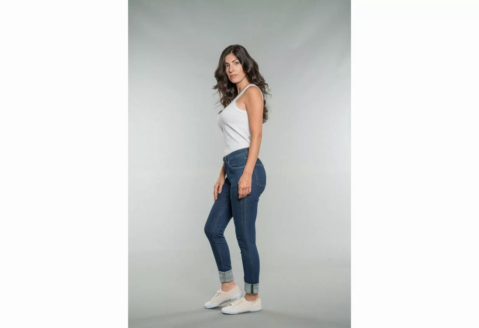 Feuervogl High-waist-Jeans fv-Han:na, Skinny, High Waist, Hyperflex Denim, günstig online kaufen