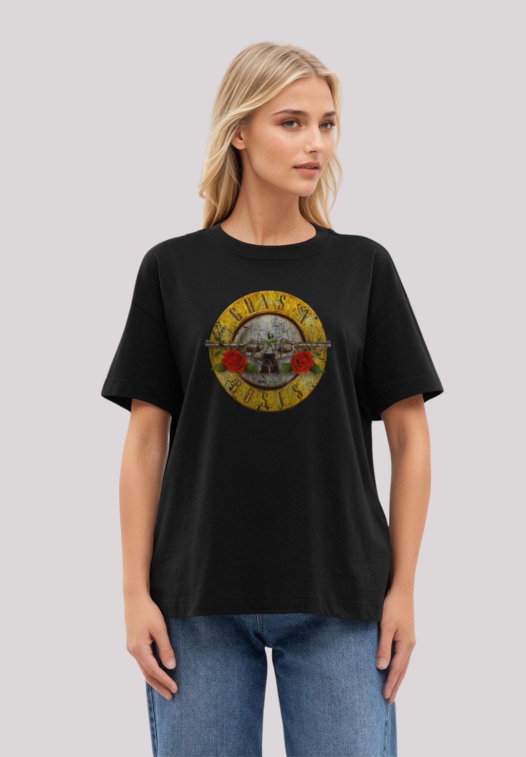 F4NT4STIC T-Shirt "Guns n Roses Vintage Bullet Logo", Premium Qualität Stre günstig online kaufen