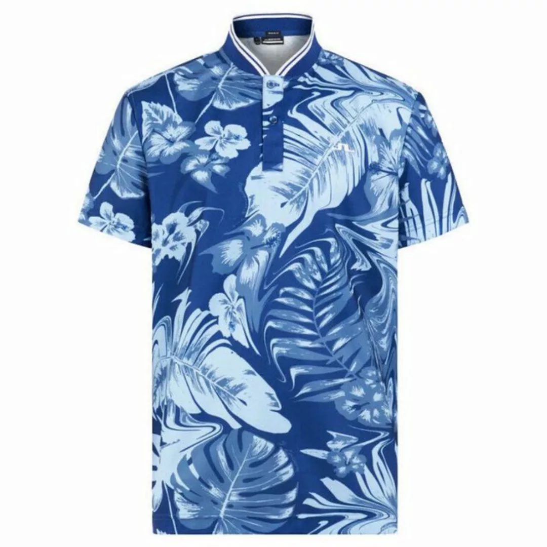 J.LINDEBERG Poloshirt J.Lindeberg Tyson Print Reg Fit Polo Blau günstig online kaufen