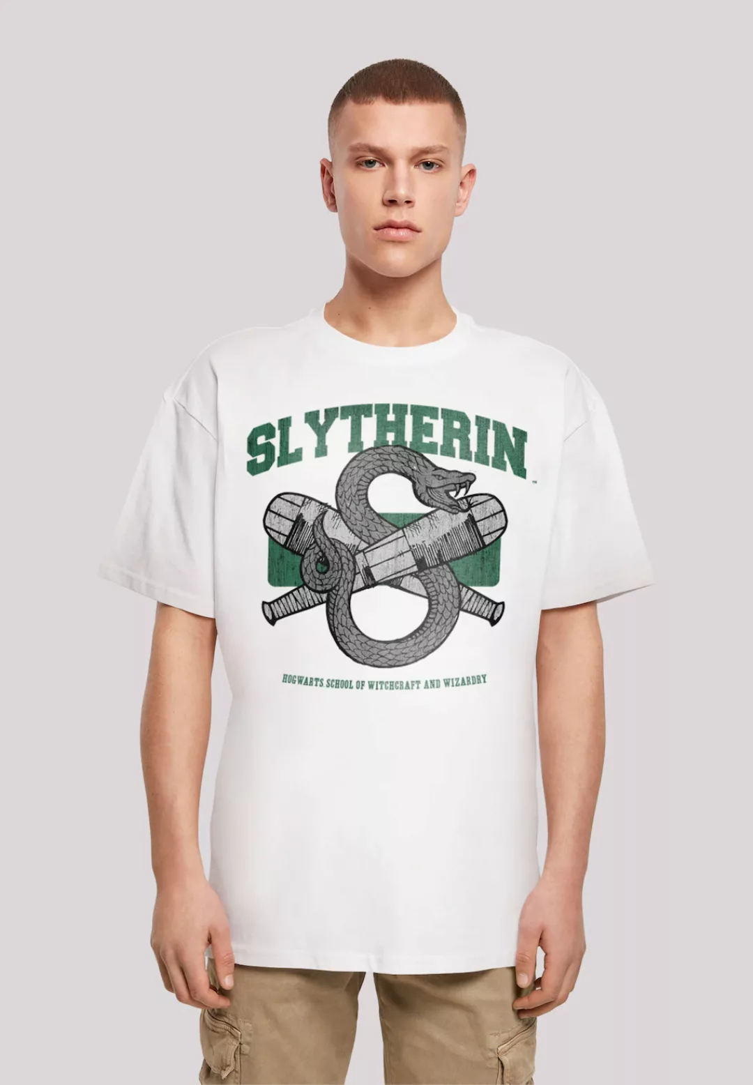 F4NT4STIC T-Shirt "Harry Potter Slytherin", Print günstig online kaufen