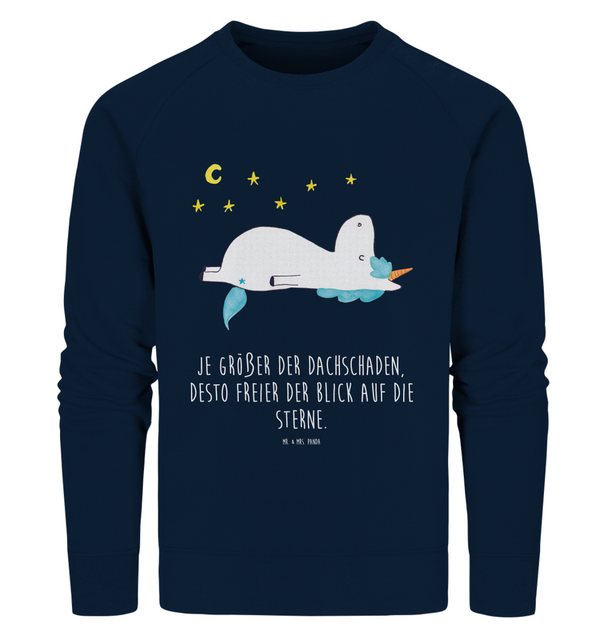 Mr. & Mrs. Panda Longpullover Größe XS Einhorn Sternenhimmel - French Navy günstig online kaufen