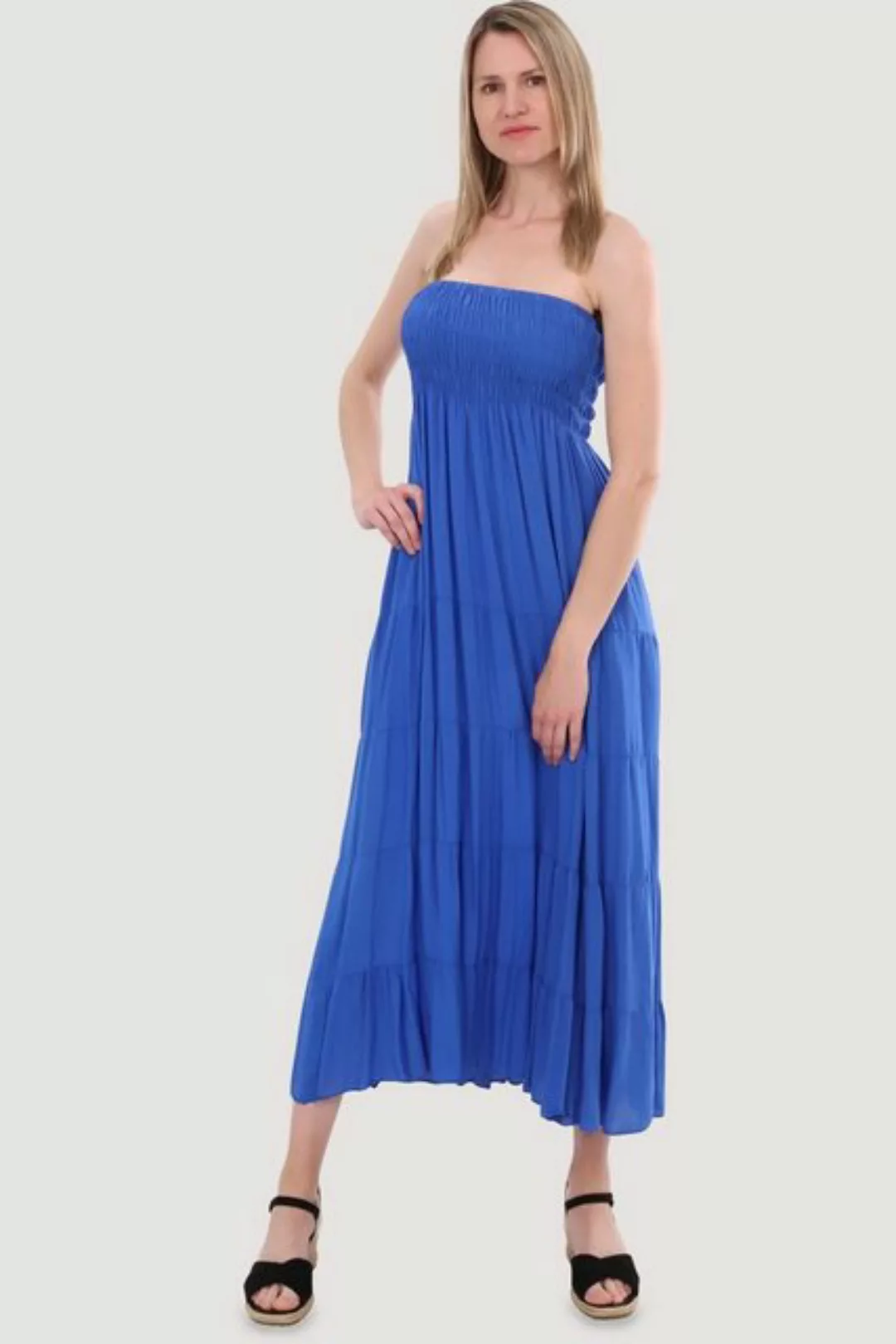 malito more than fashion Bandeaukleid 4635 figurumspielendes Sommerkleid St günstig online kaufen