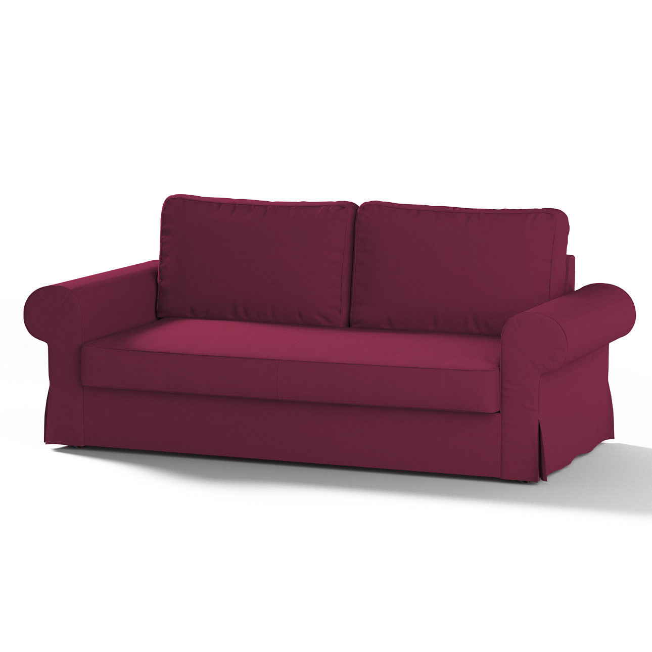 Bezug für Backabro 3-Sitzer Sofa ausklappbar, pflaume , Bezug für Backabro günstig online kaufen