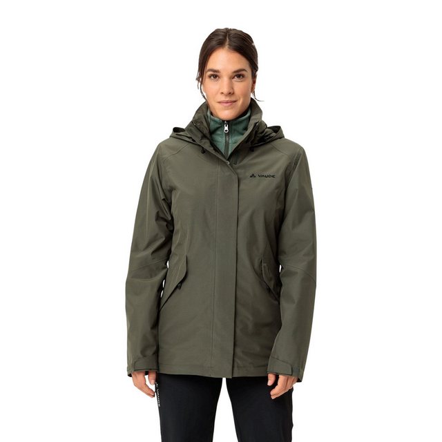 VAUDE Winterjacke Rosemoor 3in1 Outdoor Jacket, grün günstig online kaufen