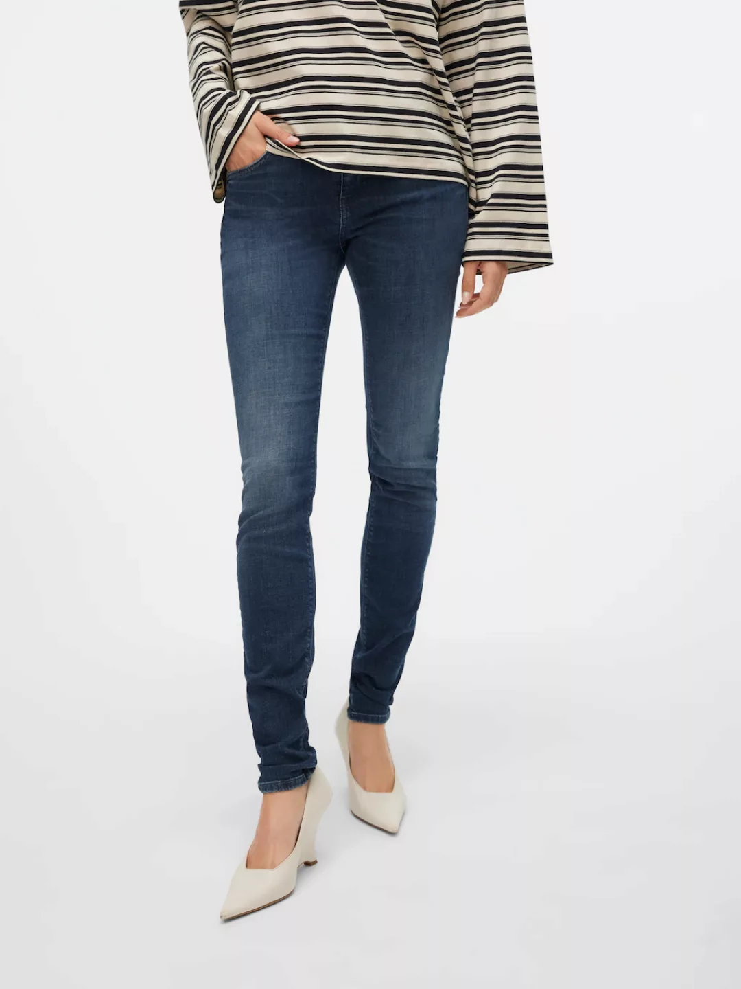 Vero Moda Slim-fit-Jeans VMLux (1-tlg) Plain/ohne Details günstig online kaufen