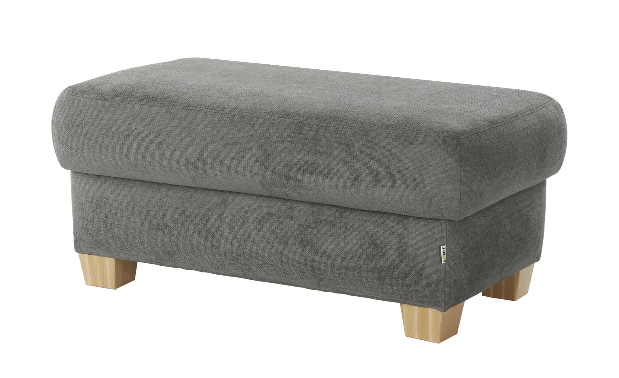 smart Hocker  Valencia - grau - 100 cm - 45 cm - 60 cm - Polstermöbel > Hoc günstig online kaufen