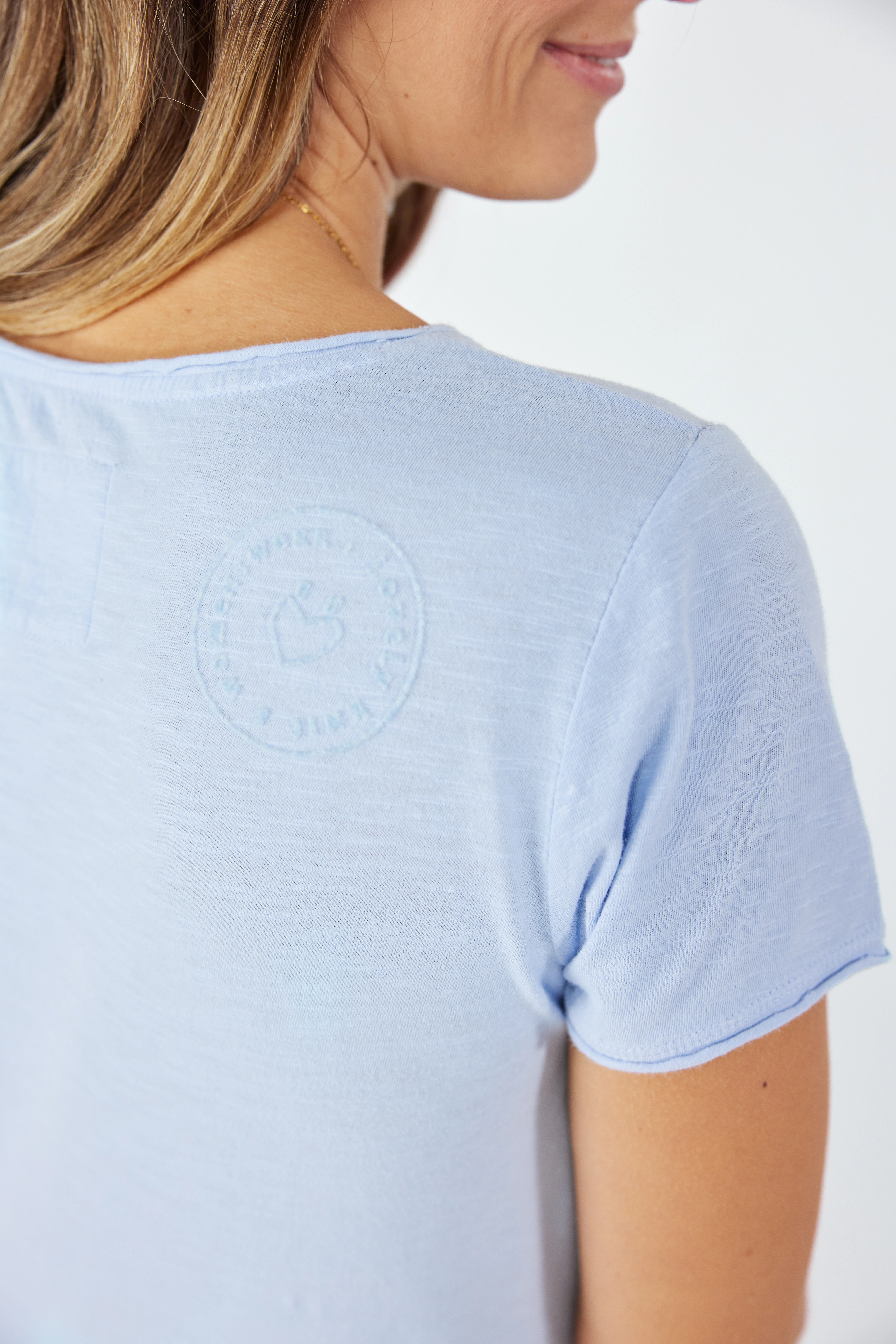 Lieblingsstück Rundhalsshirt "CiaEP", mit Logoschriftzug & Herzmotiv günstig online kaufen