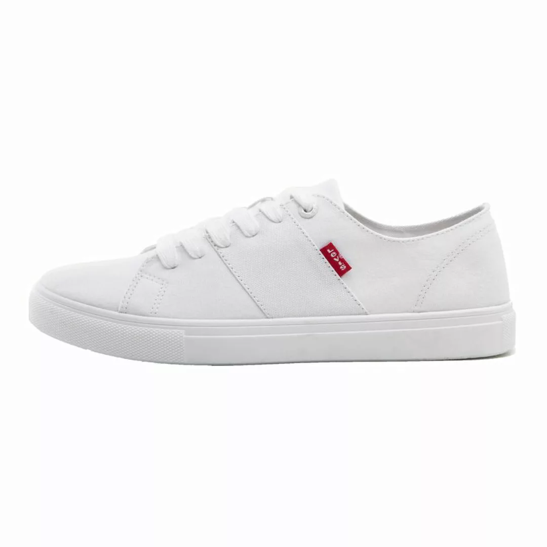 LEVIS Herren Sneaker, PILLSBURY - Turnschuhe, Stoff, Logo Weiß 43 EU günstig online kaufen