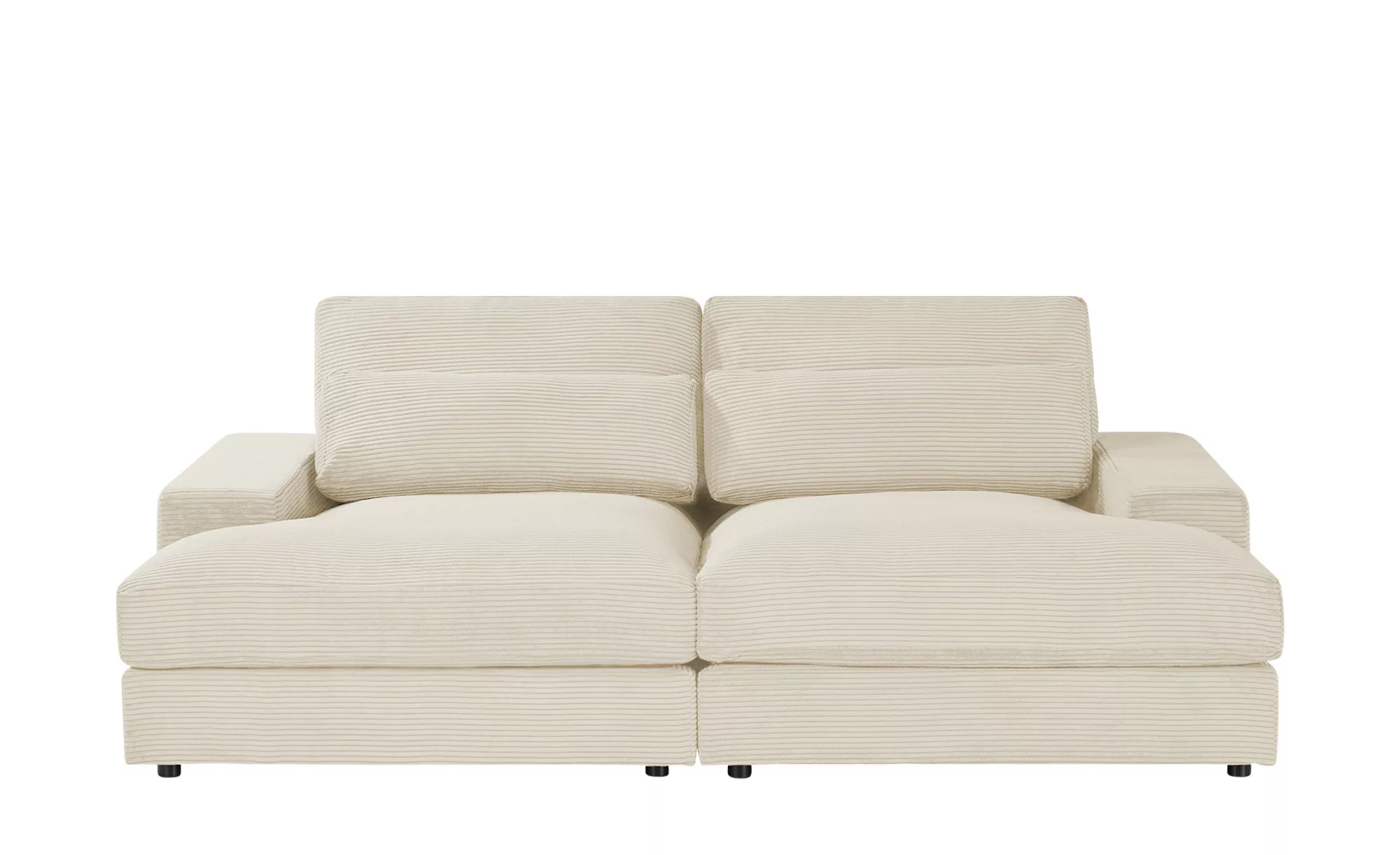 Lounge Sofa  Branna ¦ creme ¦ Maße (cm): B: 232 H: 88 T: 164 Polstermöbel > günstig online kaufen