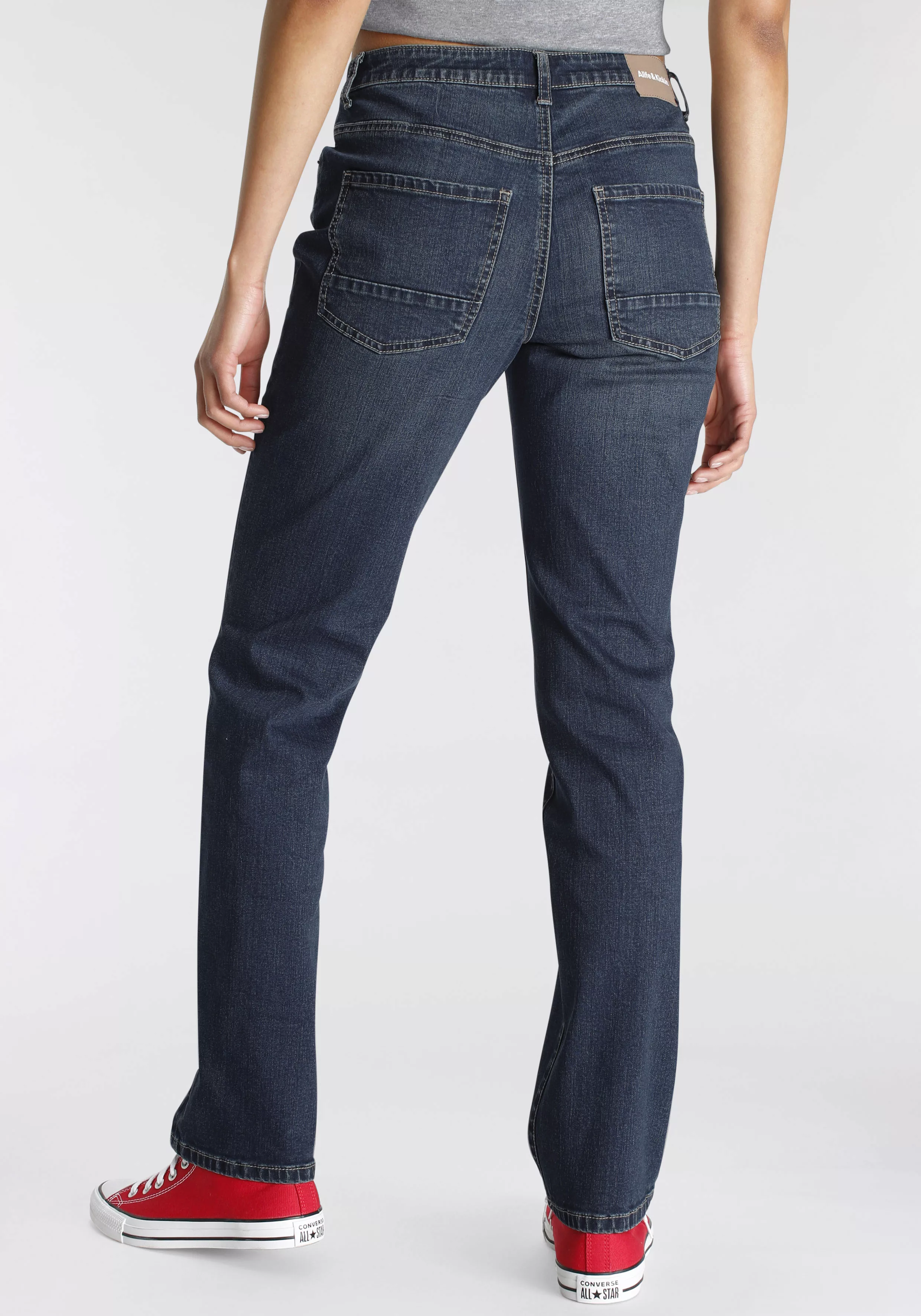 Alife & Kickin Low-rise-Jeans "Straight-Fit AileenAK" günstig online kaufen