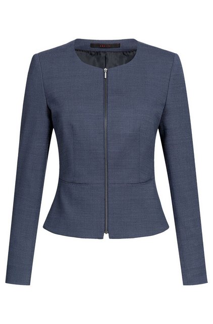 GREIFF Kurzblazer Greiff Modern WITH 37.5® Damen Kurzblazer Slim Mittelblau günstig online kaufen