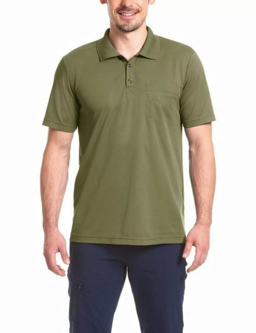 Maier Sports Poloshirt Maier Sports Hr. Arwin Polo Shirt 152306-281 günstig online kaufen