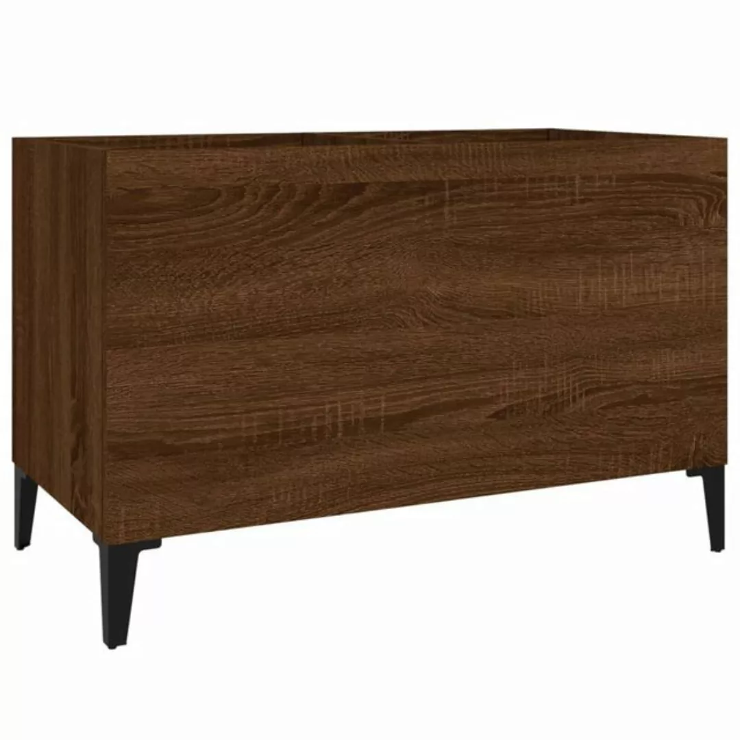 vidaXL Beistellschrank Plattenschrank Braun Eichen-Optik 74,5x38x48 cm Holz günstig online kaufen