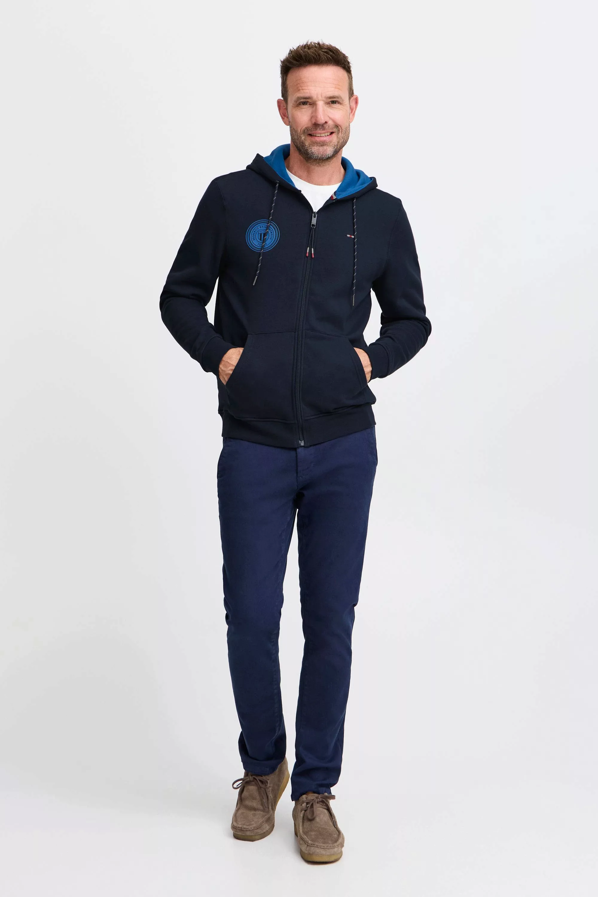 FQ1924 Sweatjacke "Sweatjacke FQWILLIAM ziphoodie sweat" günstig online kaufen