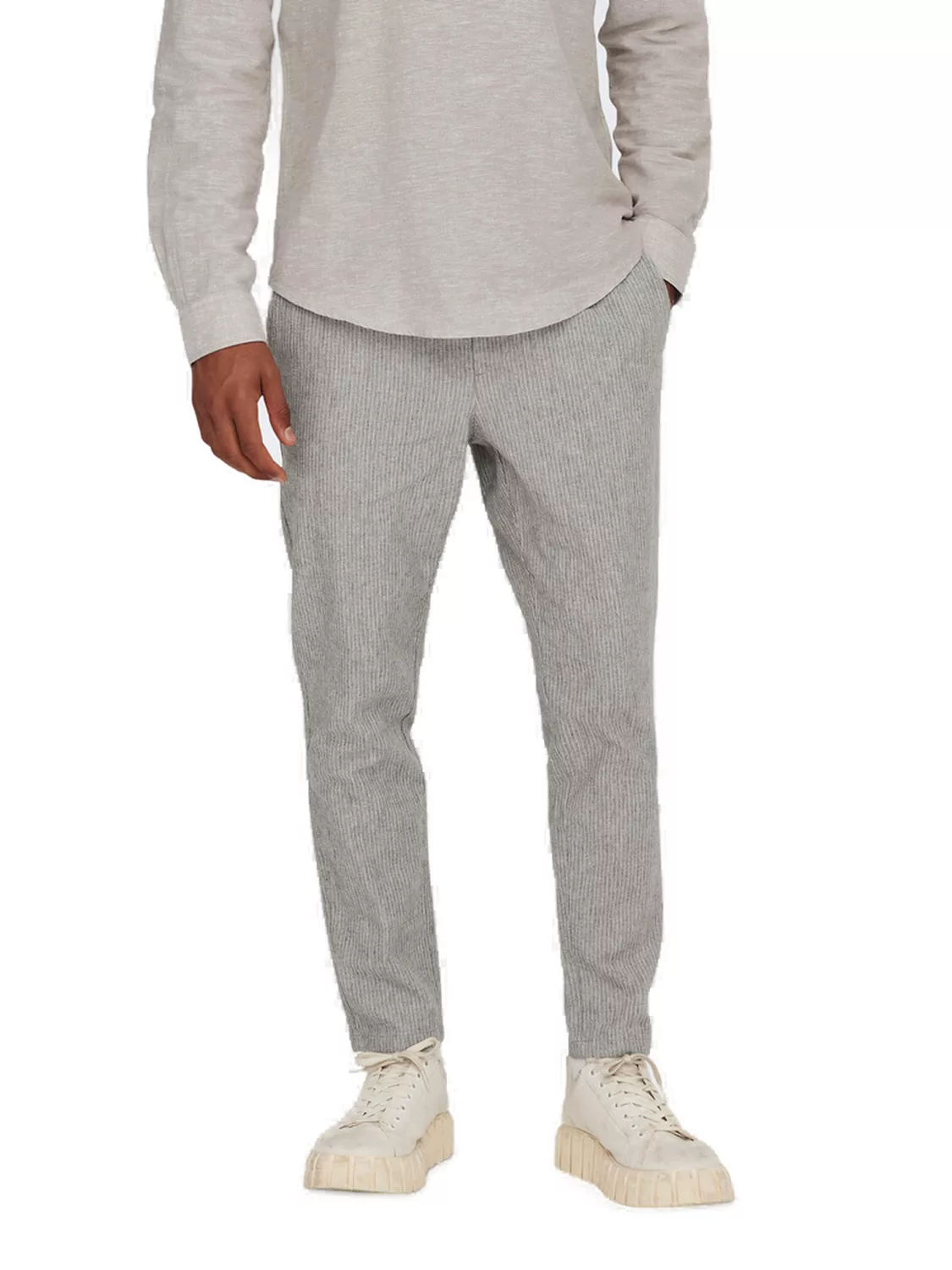 Only & Sons Herren Sweatpant ONSLINUS CROP LIFE LIN - Tapered Fit günstig online kaufen