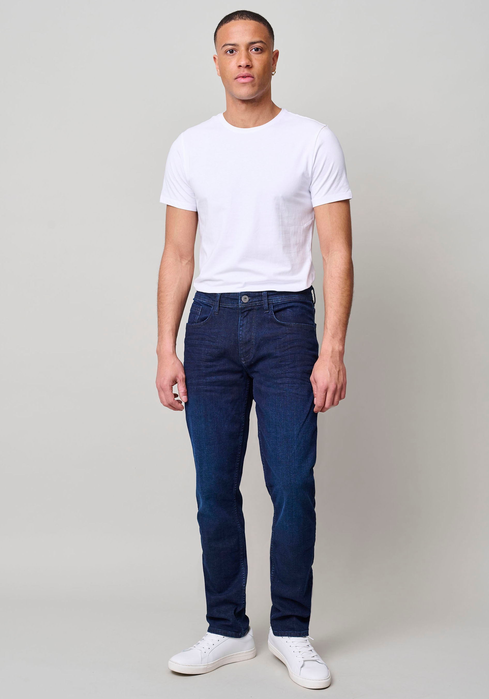 Blend Slim-fit-Jeans Stretch Jeans Slim Fit JET Denim Stoff Hose 4630 in Bl günstig online kaufen