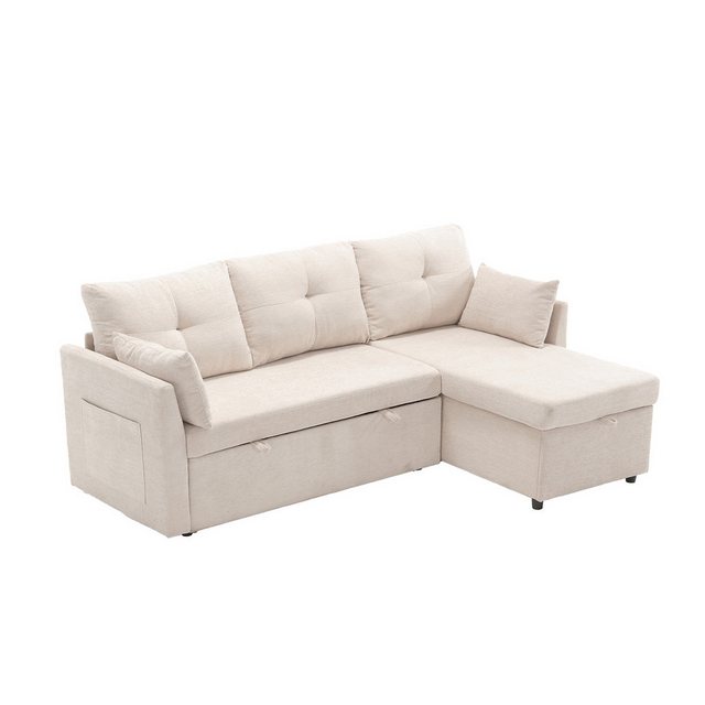 XDeer Sofa Modulares Sofa mit umkehrbarem Chaiselongue und Stauraumsitzen, günstig online kaufen