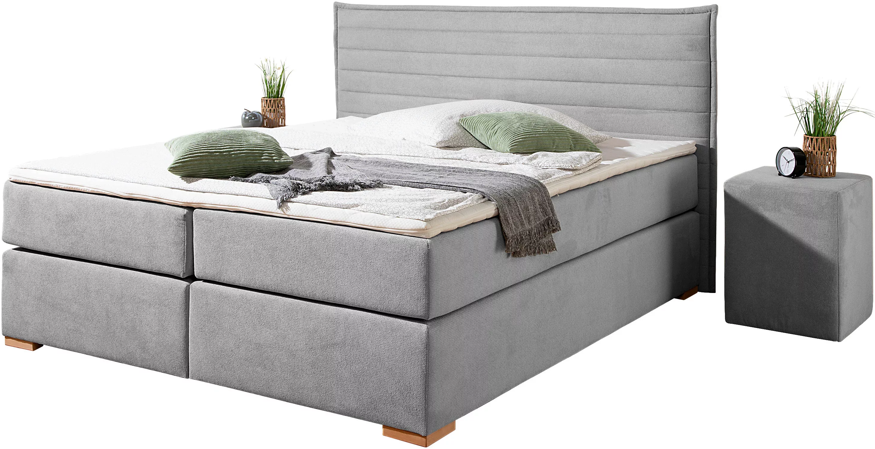 Home affaire Boxspringbett »"Östermoor"«, in H2, H3 oder H4 erhältlich günstig online kaufen