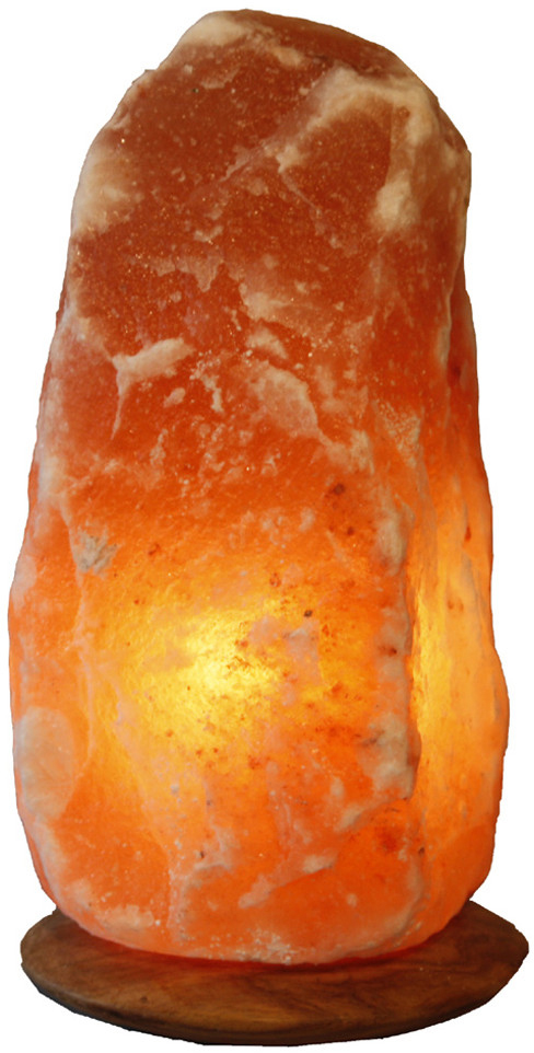 HIMALAYA SALT DREAMS Salzkristall-Tischlampe »Rock«, Handgefertigt - jeder günstig online kaufen