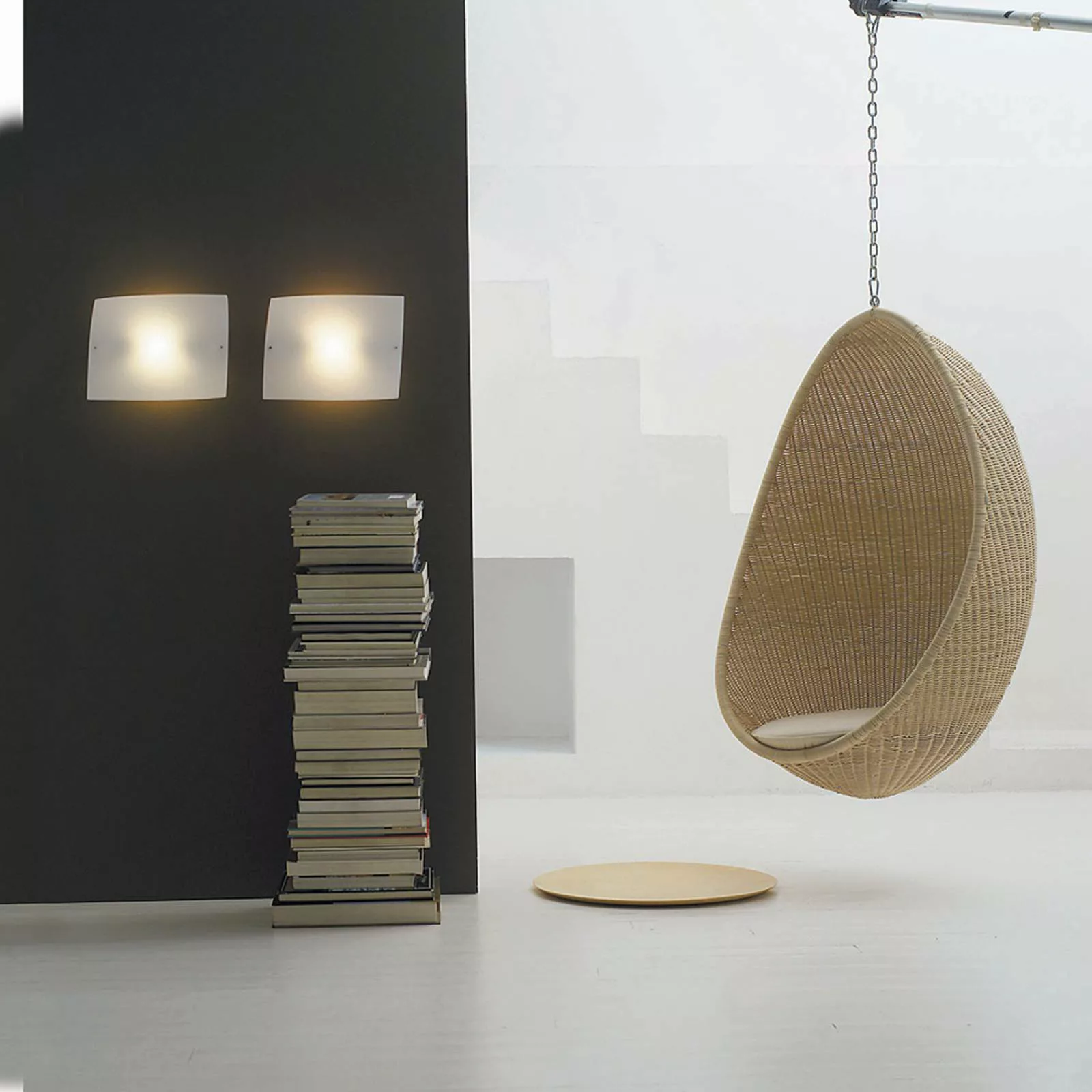 Foscarini Folio piccola Wandleuchte, weiß günstig online kaufen