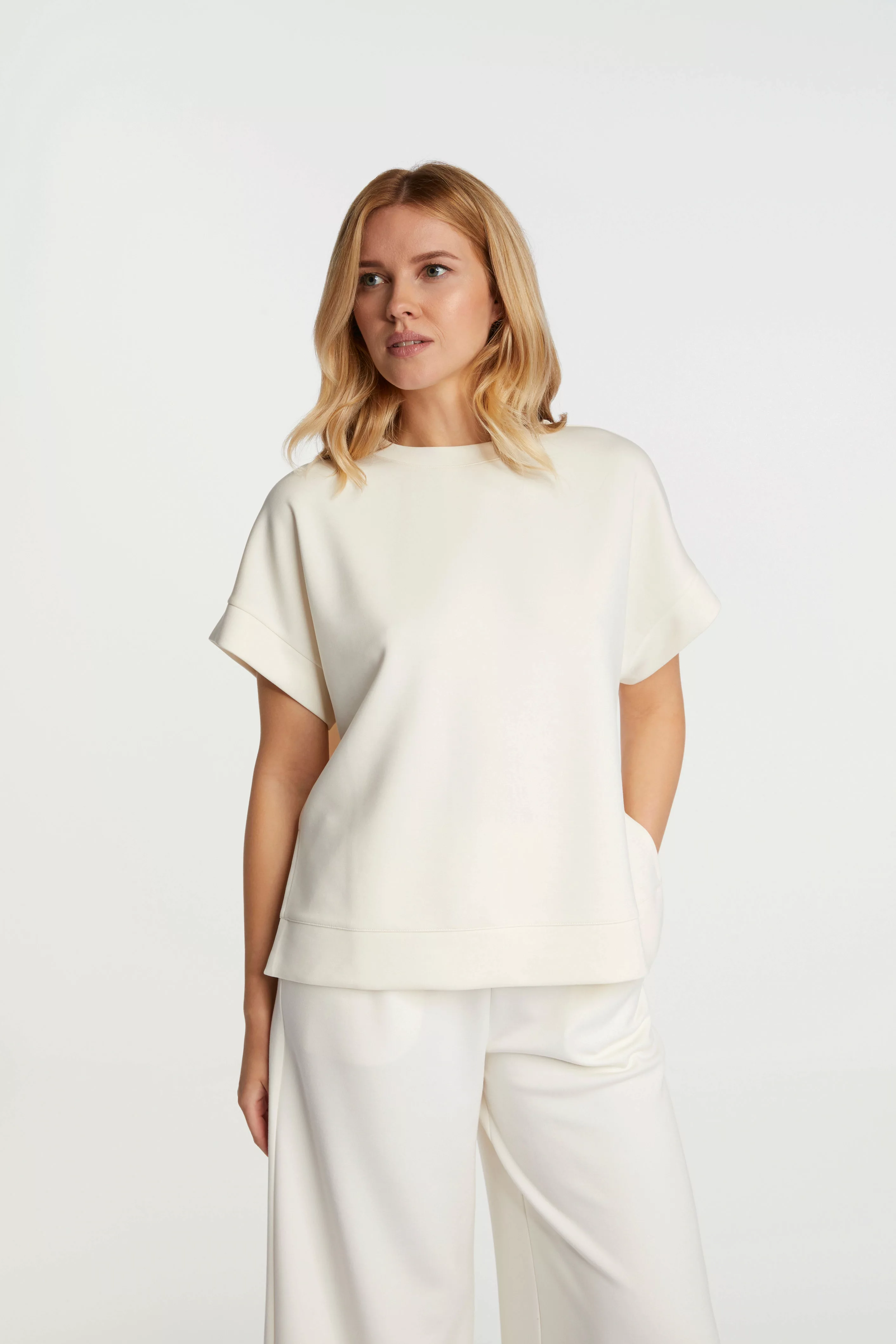 Rich & Royal T-Shirt Peached Shirt, pearl white günstig online kaufen