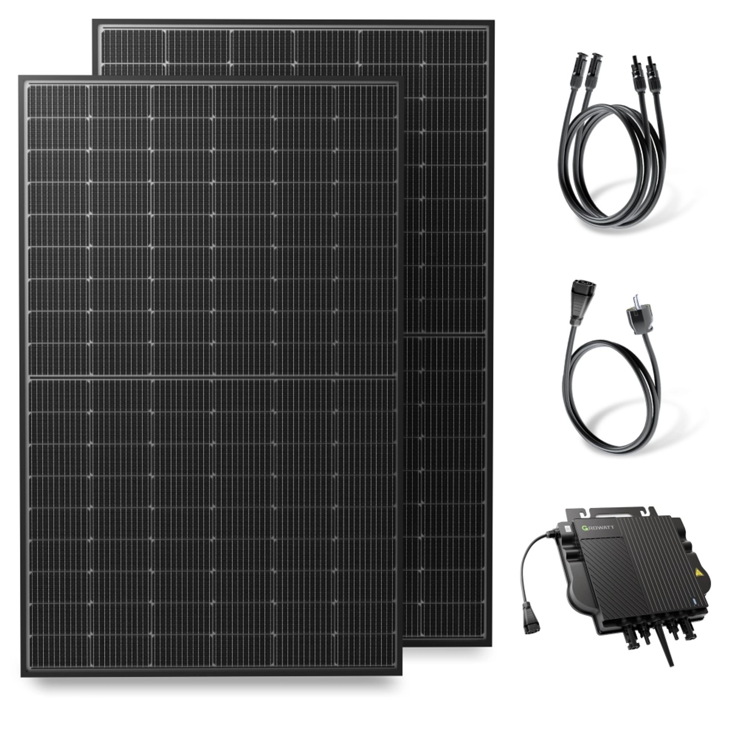 Solakon Balkonkraftwerk 900W/800W Solaranlage Steckerfertig Komplettset Pho günstig online kaufen