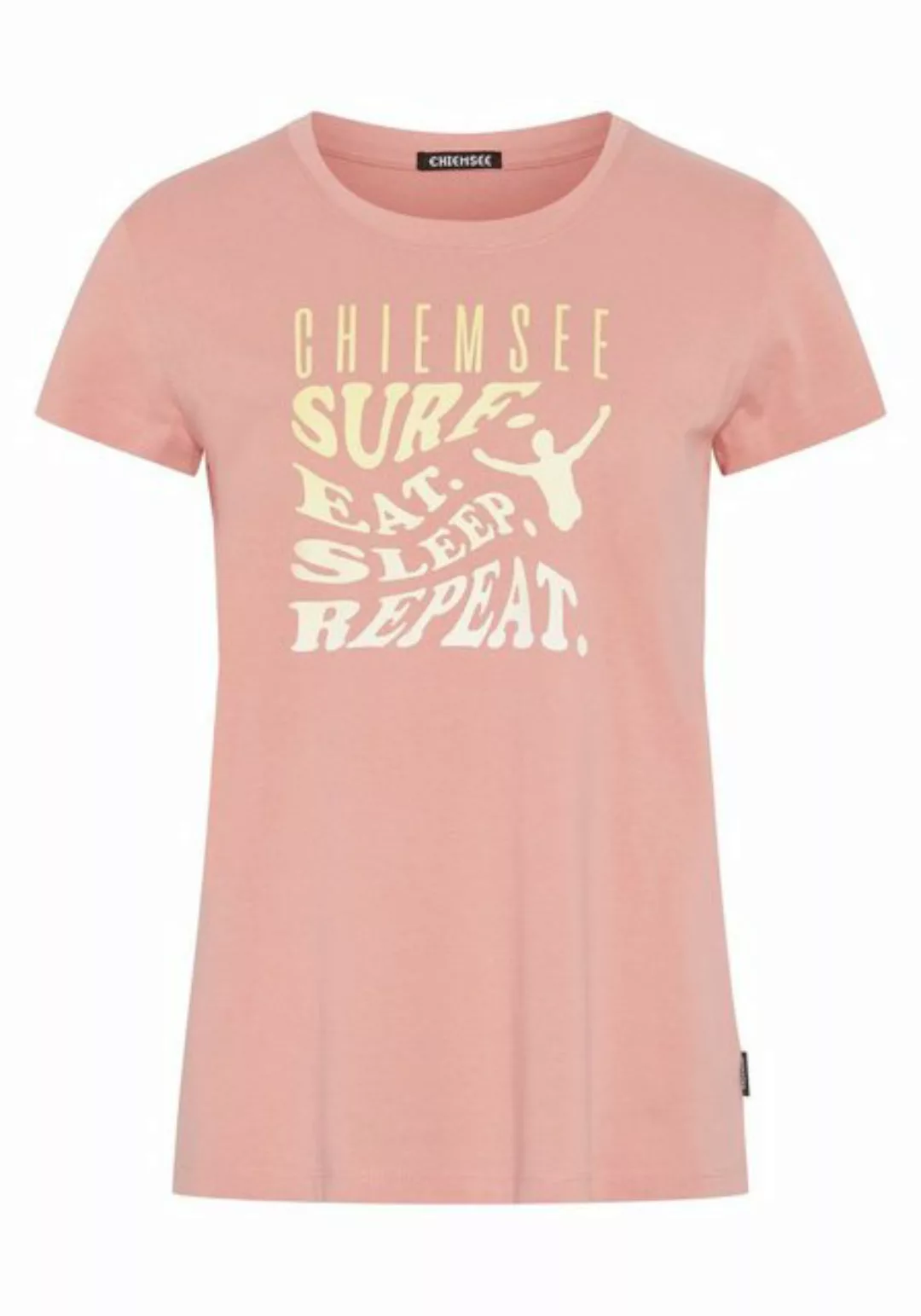 Chiemsee Print-Shirt T-Shirt mit Schriftzug 1 günstig online kaufen