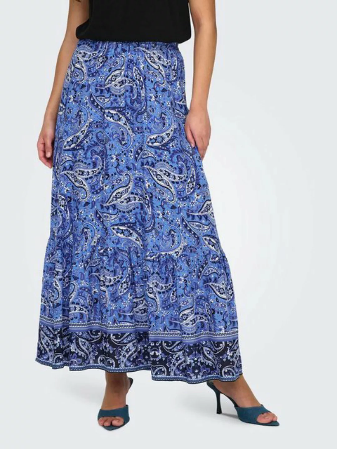 ONLY Faltenrock ONLVENEDA LONG SKIRT PTM günstig online kaufen