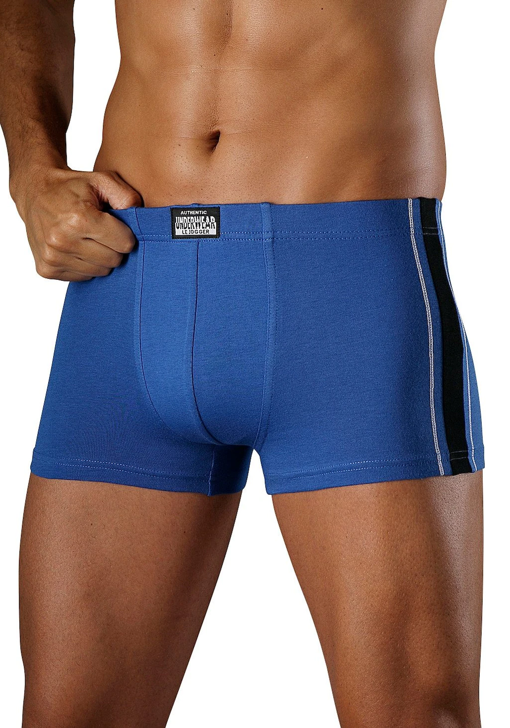 AUTHENTIC UNDERWEAR Boxer "Boxershorts für Herren", (Packung, 4 St.), mit k günstig online kaufen