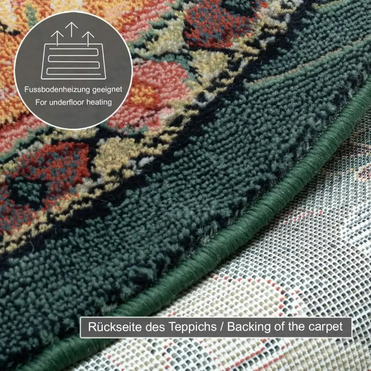 THEKO Teppich »Gabiro 13«, rechteckig, gewebt, Orient-Optik, ideal im Wohnz günstig online kaufen