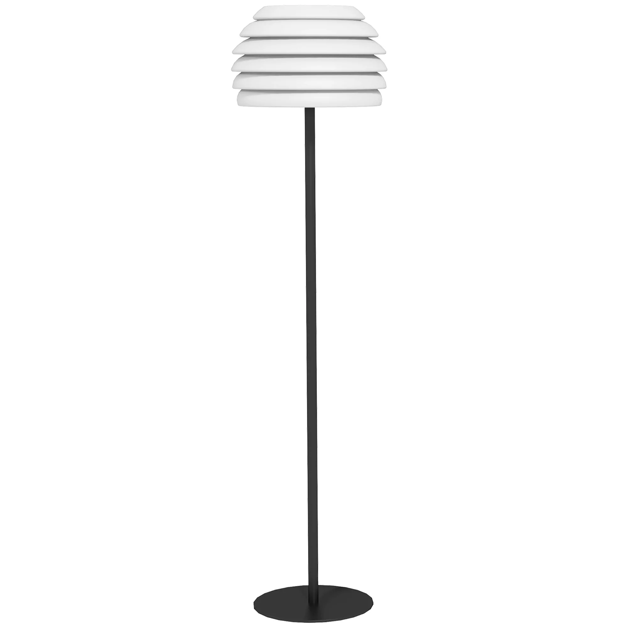 Outsunny Stehlampe Outdoor  Tragbare Standleuchte für Indoor & Outdoor, IP4 günstig online kaufen