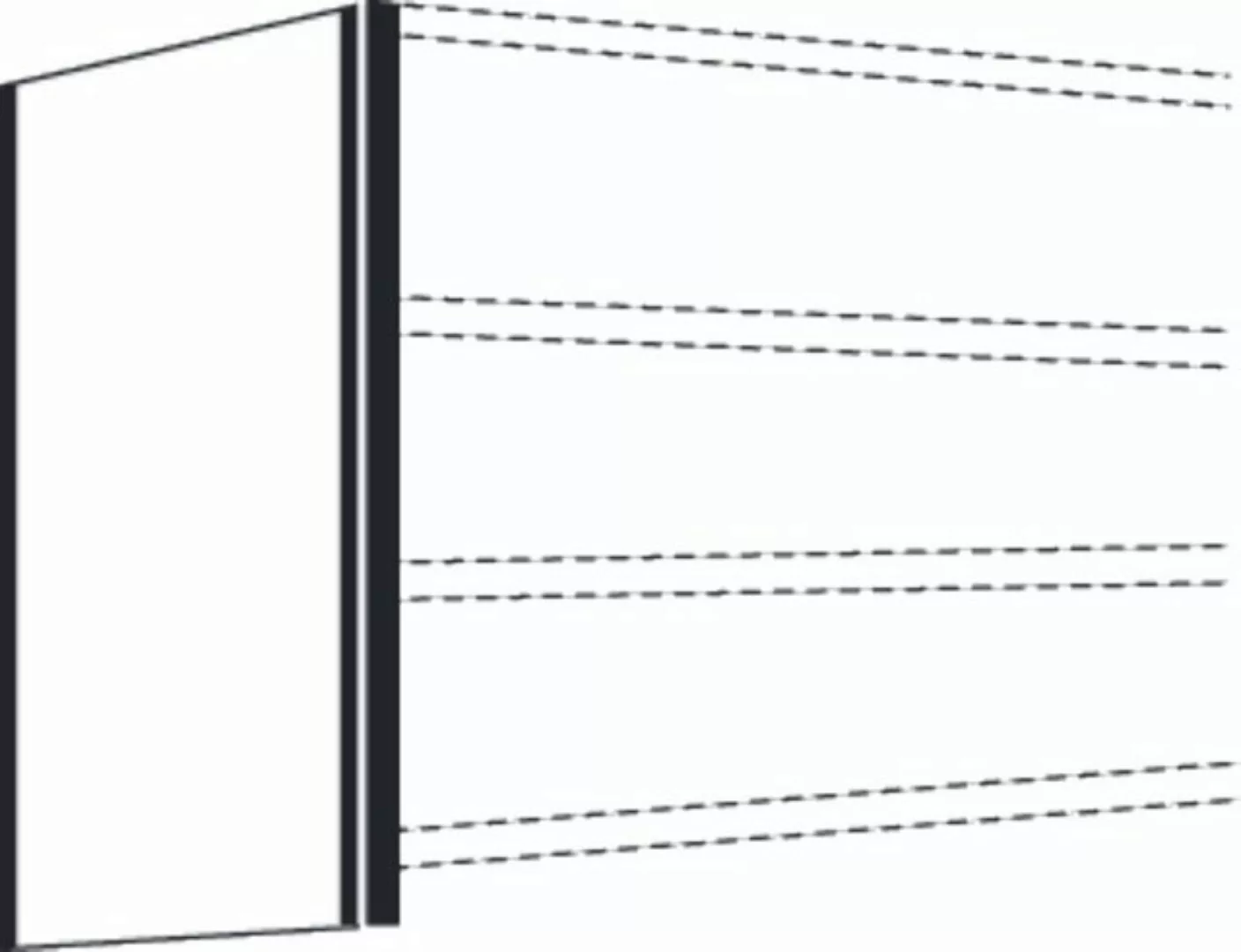 KERKMANN Aktenschrank Seiten-Endwand für Büro-Regal Progress 500 TxH 30x225 günstig online kaufen