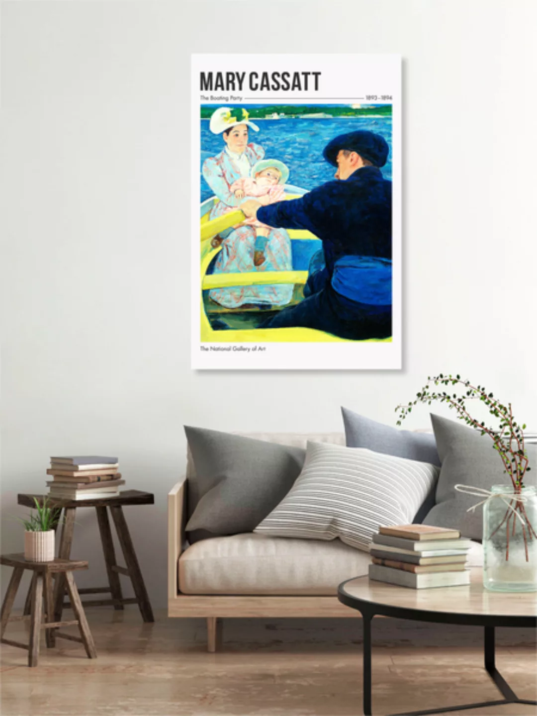 Poster / Leinwandbild - The Boating Party Von Mary Cassatt günstig online kaufen
